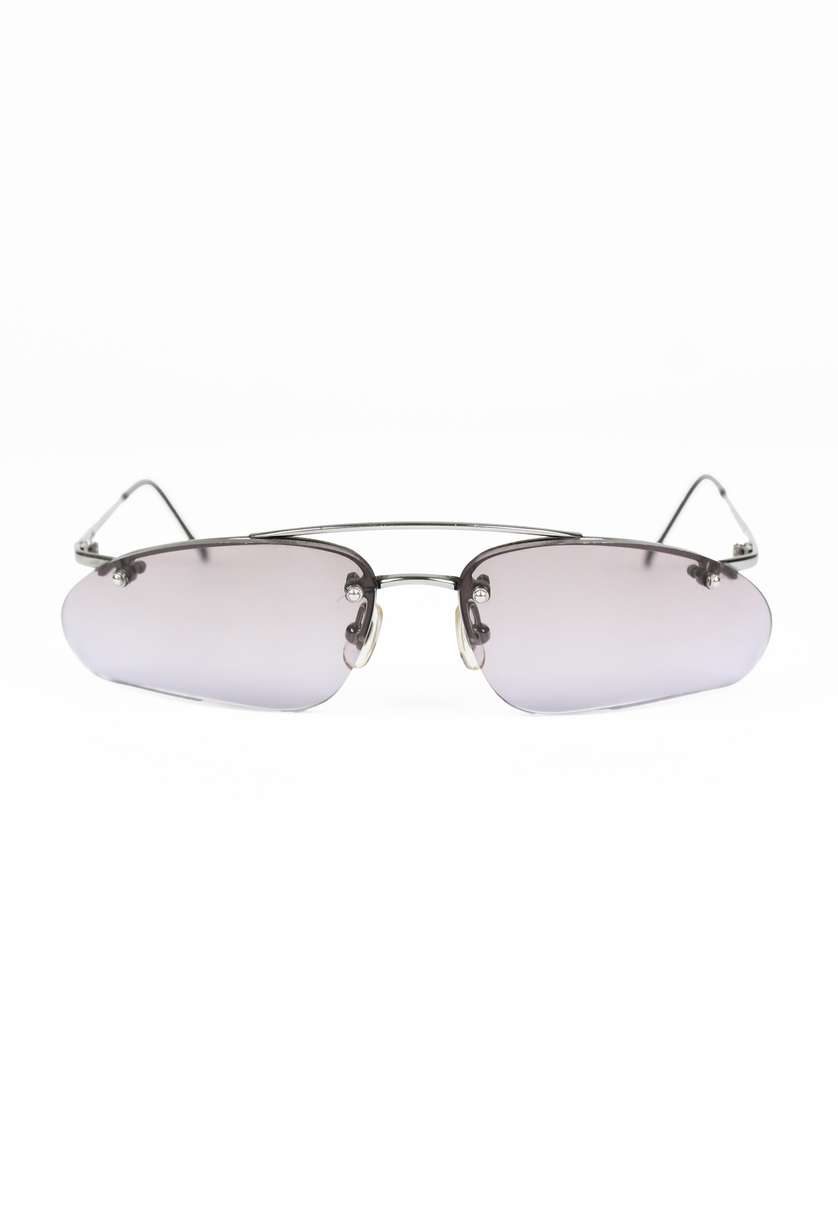 ALEXANDER MCQUEEN FW 2000 EXTREME CURVED AVIATOR SUNGLASSES