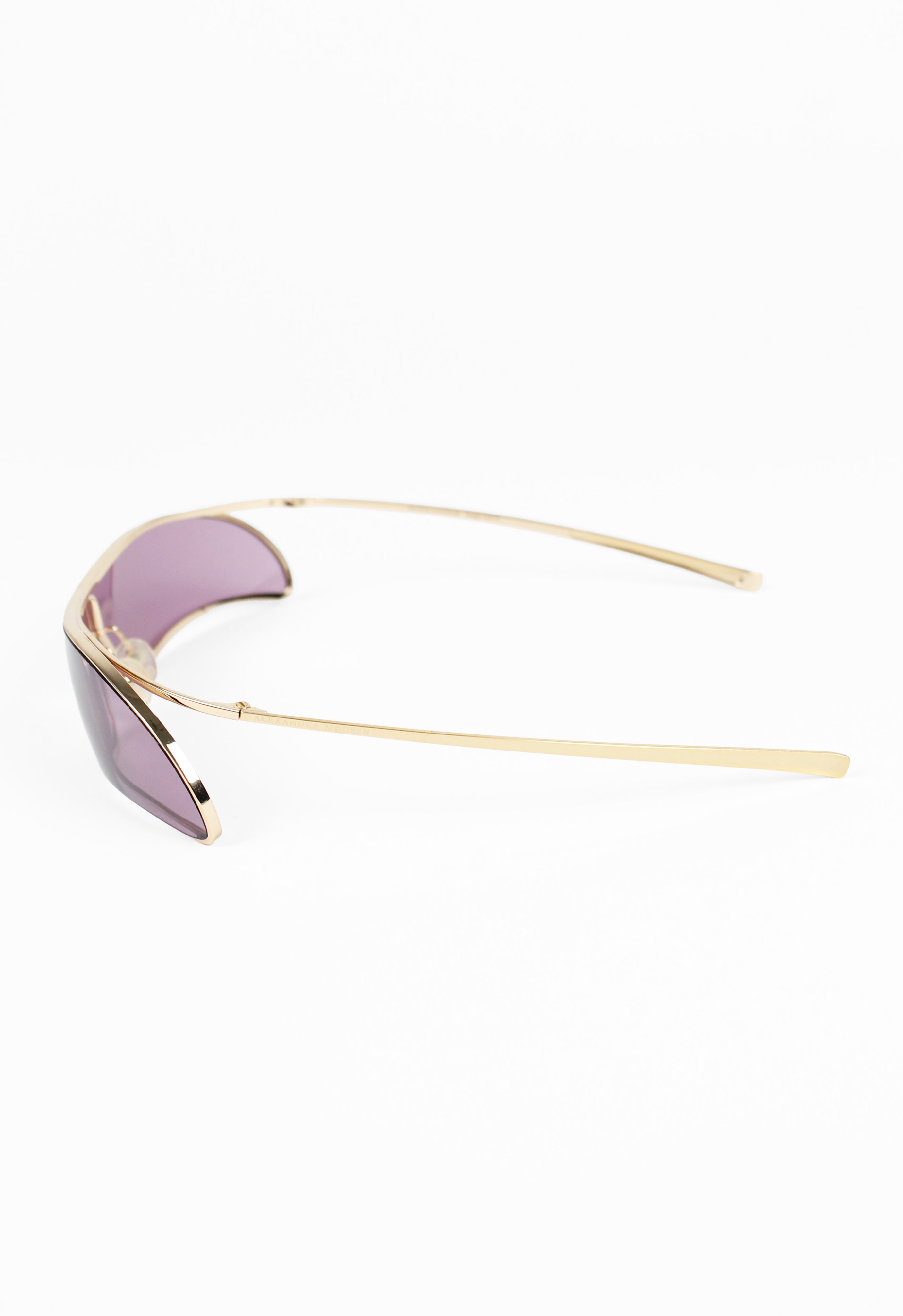 ALEXANDER MCQUEEN 2000'S EXTREME CURVED WRAPAROUND SUNGLASSES