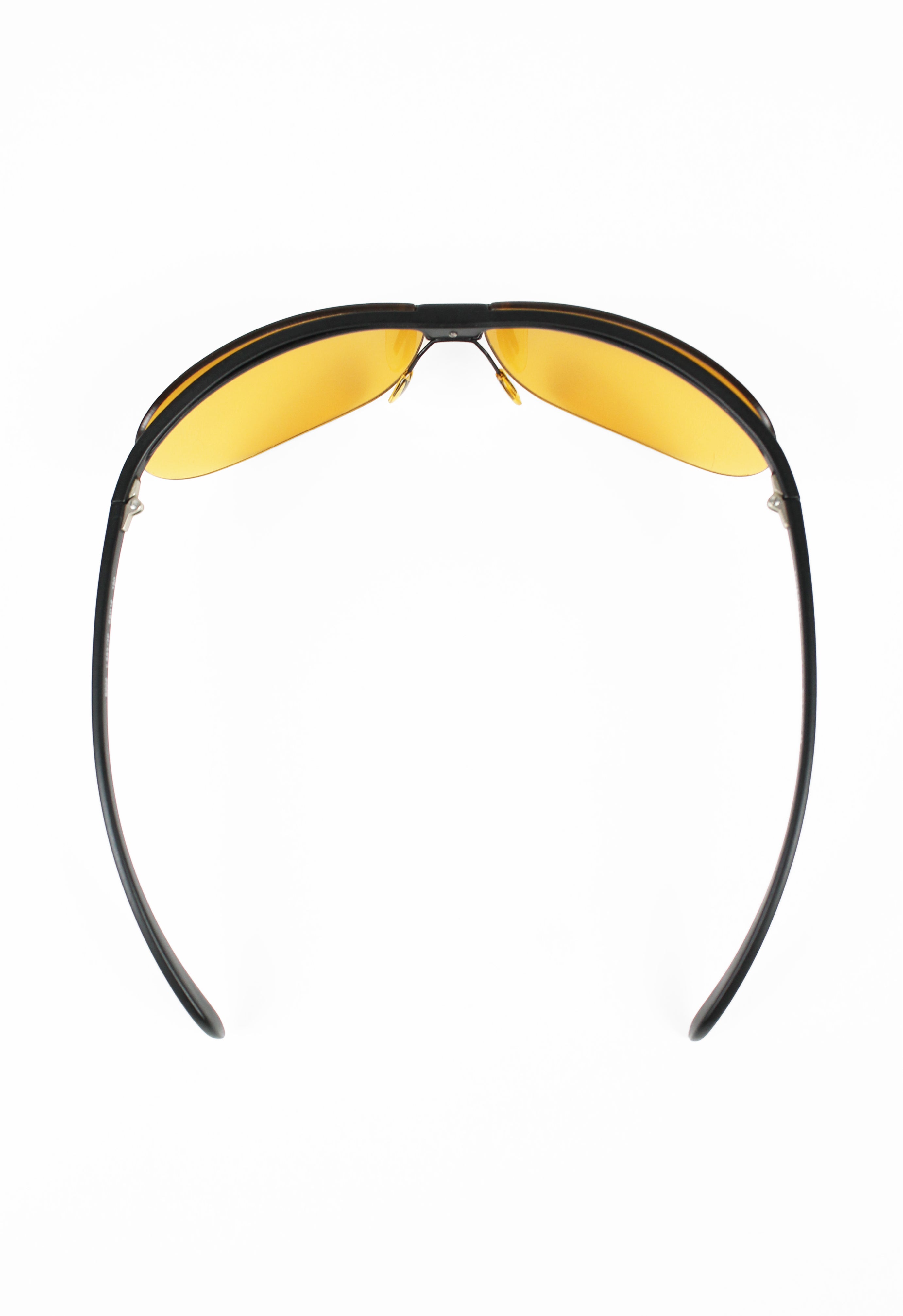 CHANEL 2000'S ORANGE SUSPENDED SUNGLASSES