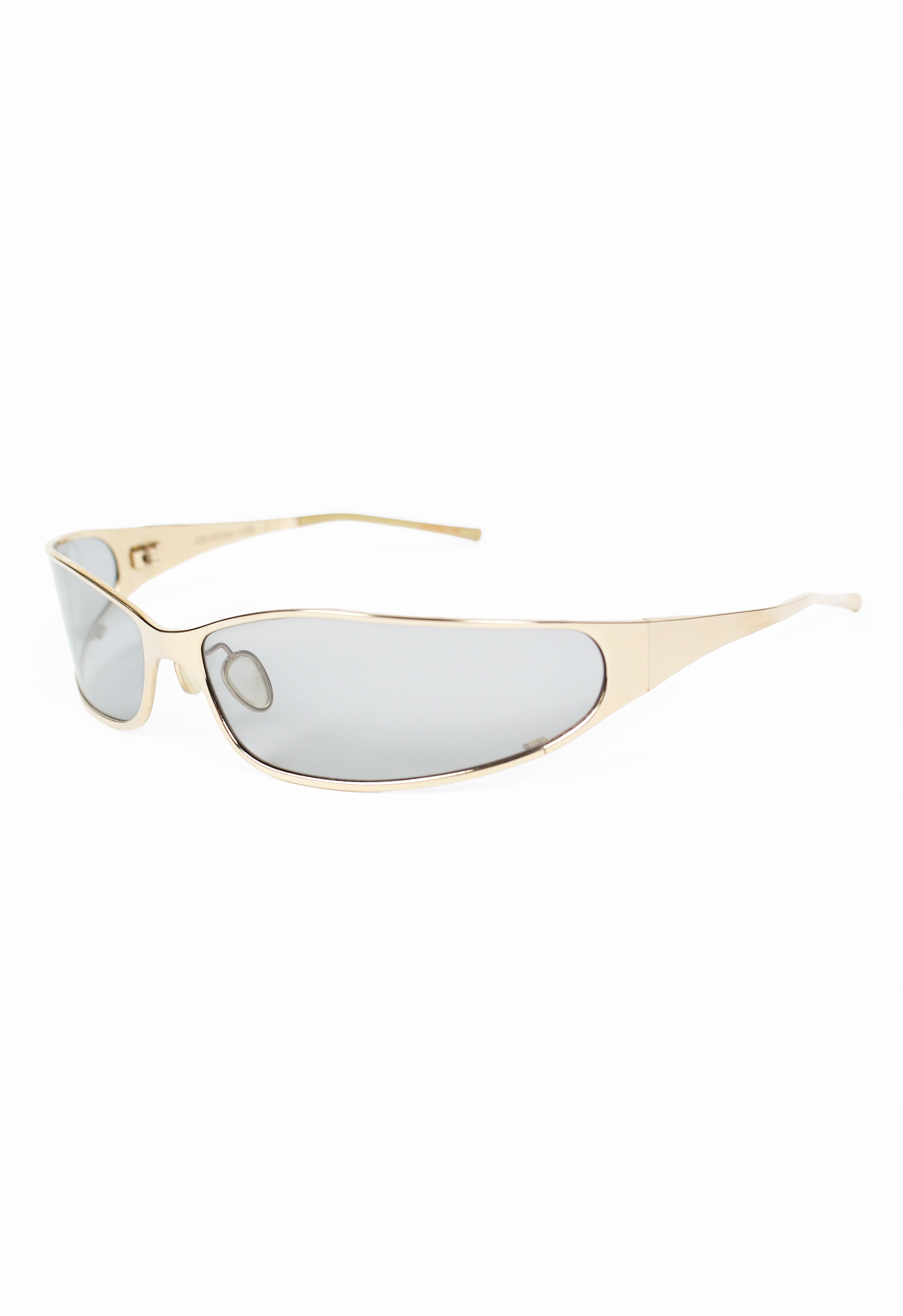 CHRISTIAN ROTH 2000 TITANIUM WRAPAROUND SUNGLASSES