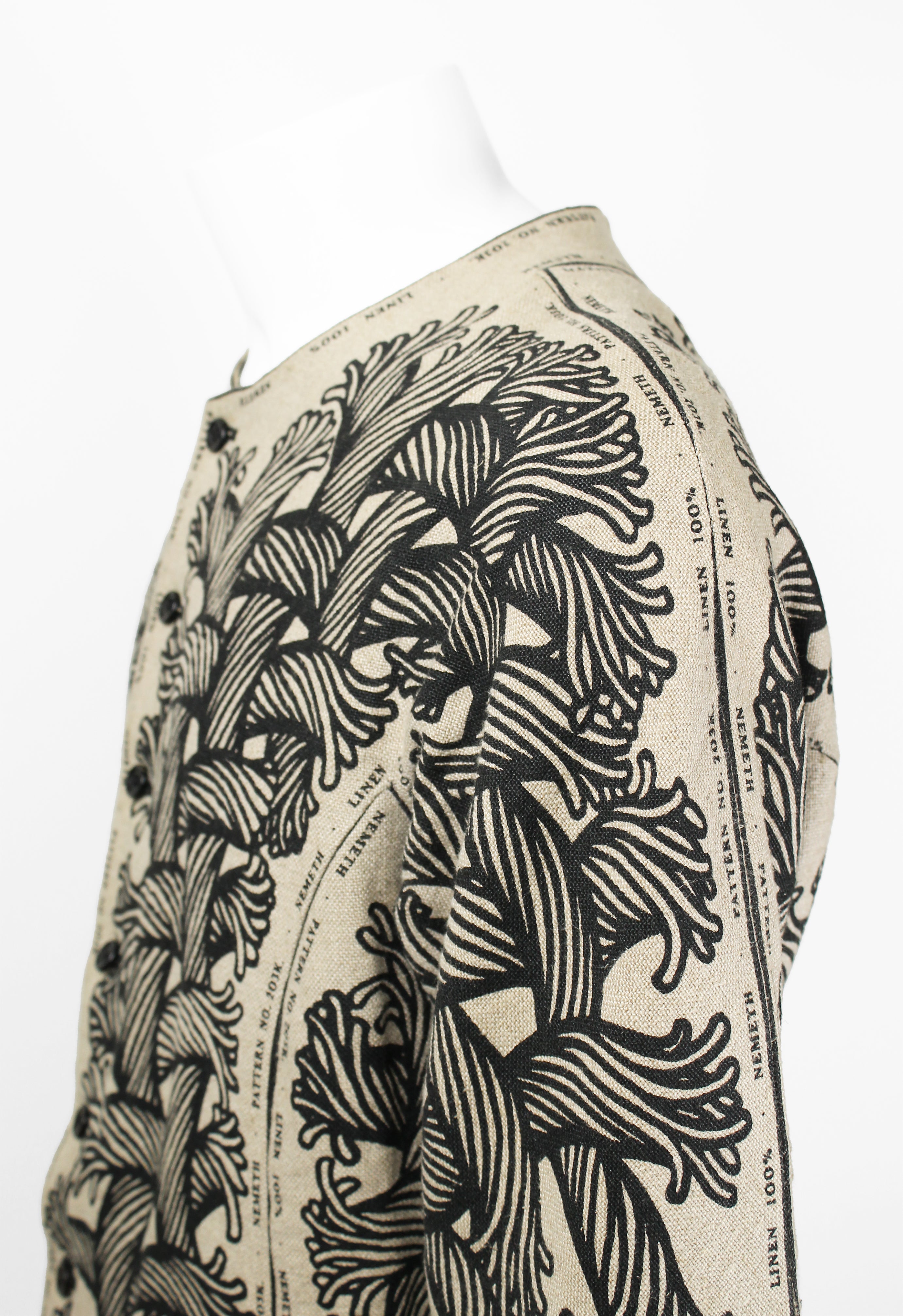 CHRISTOPHER NEMETH LINEN ROPE JACKET