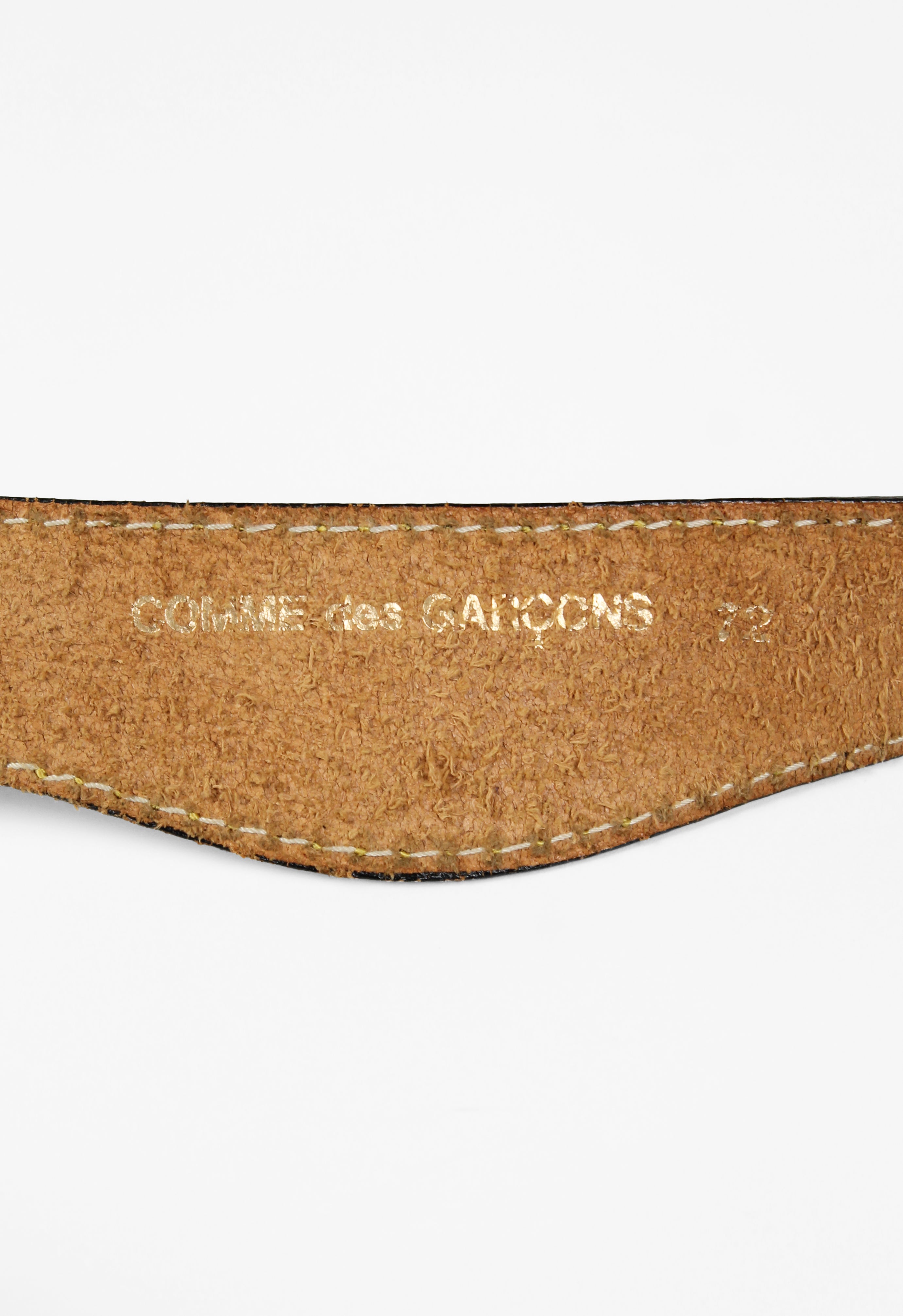 COMME DES GARCONS WESTERN BELT