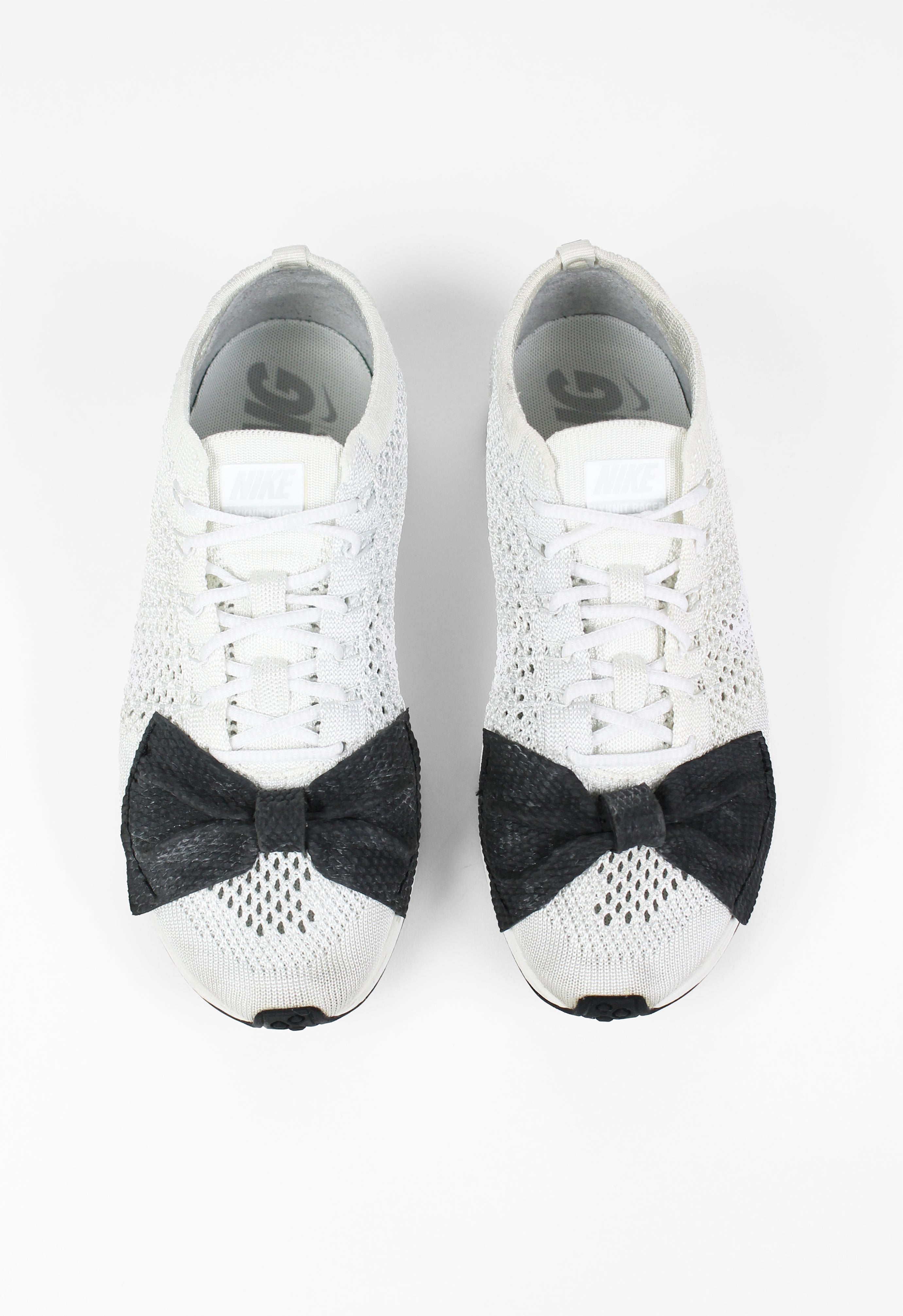 COMME DES GARCONS X NIKE FW 2017 FLYKNIT RACER BOW TRAINERS