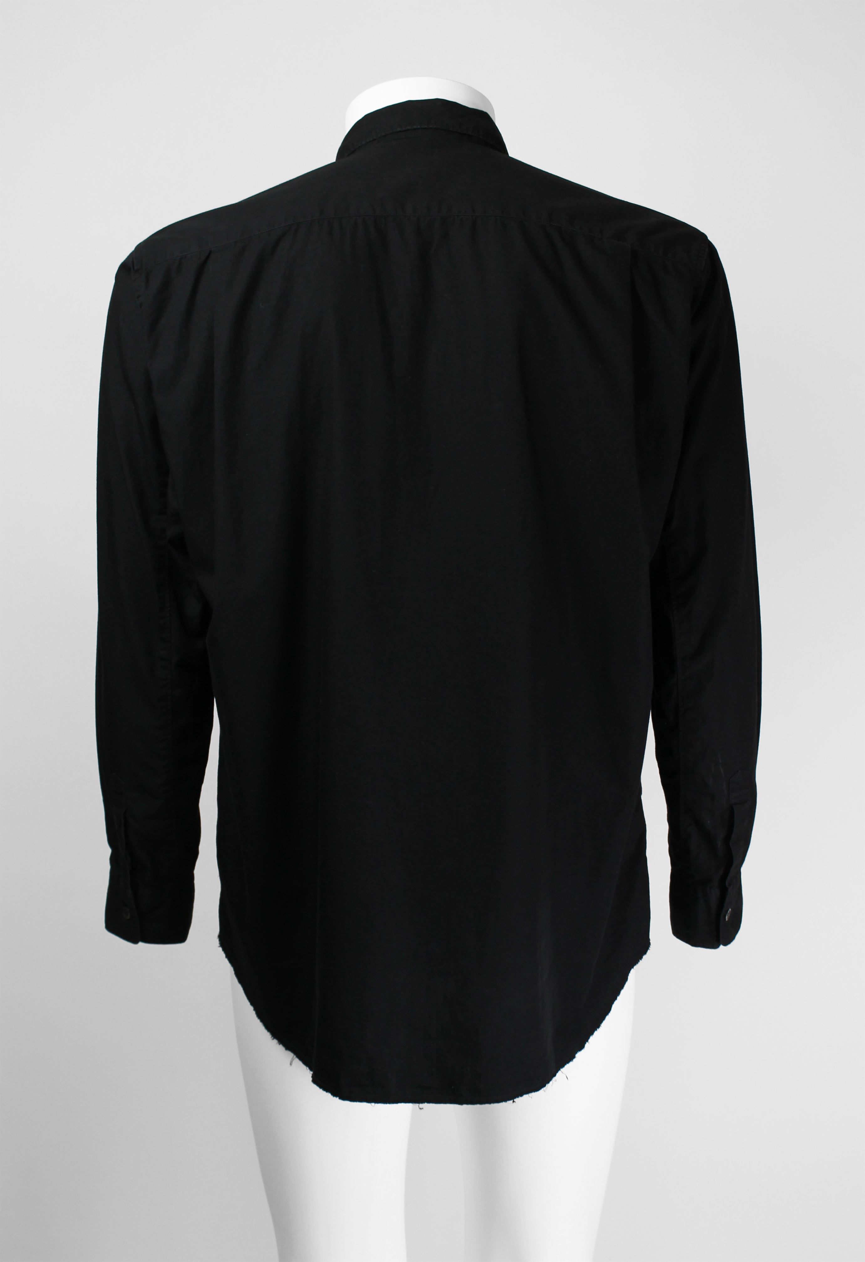 COMME DES GARCONS SHIRT 2004 RECONSTRUCTED SHIRT WITH ATTACHED FABRICS