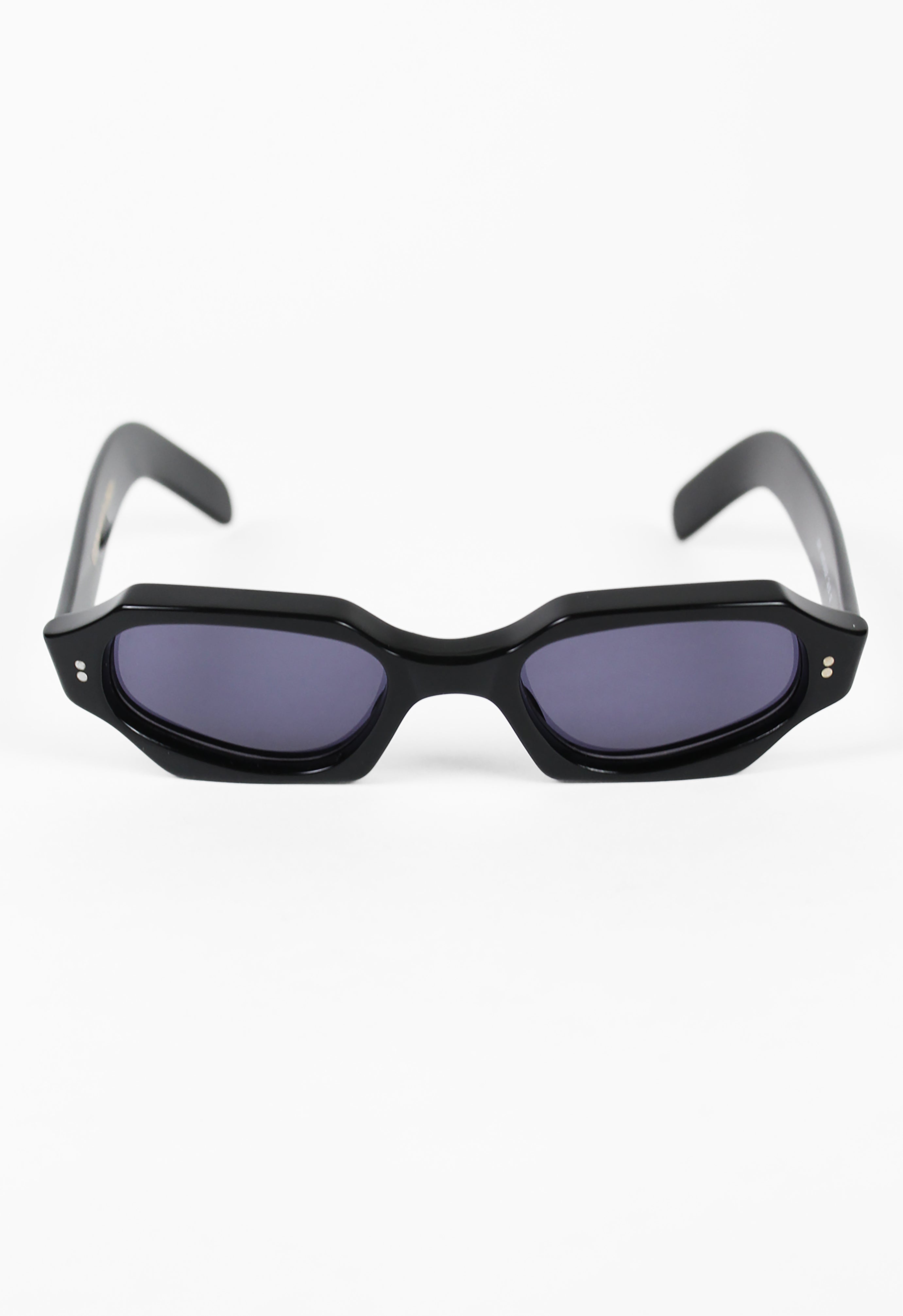 CUTLER AND GROSS 1990'S BOLD ANGULAR SUNGLASSES
