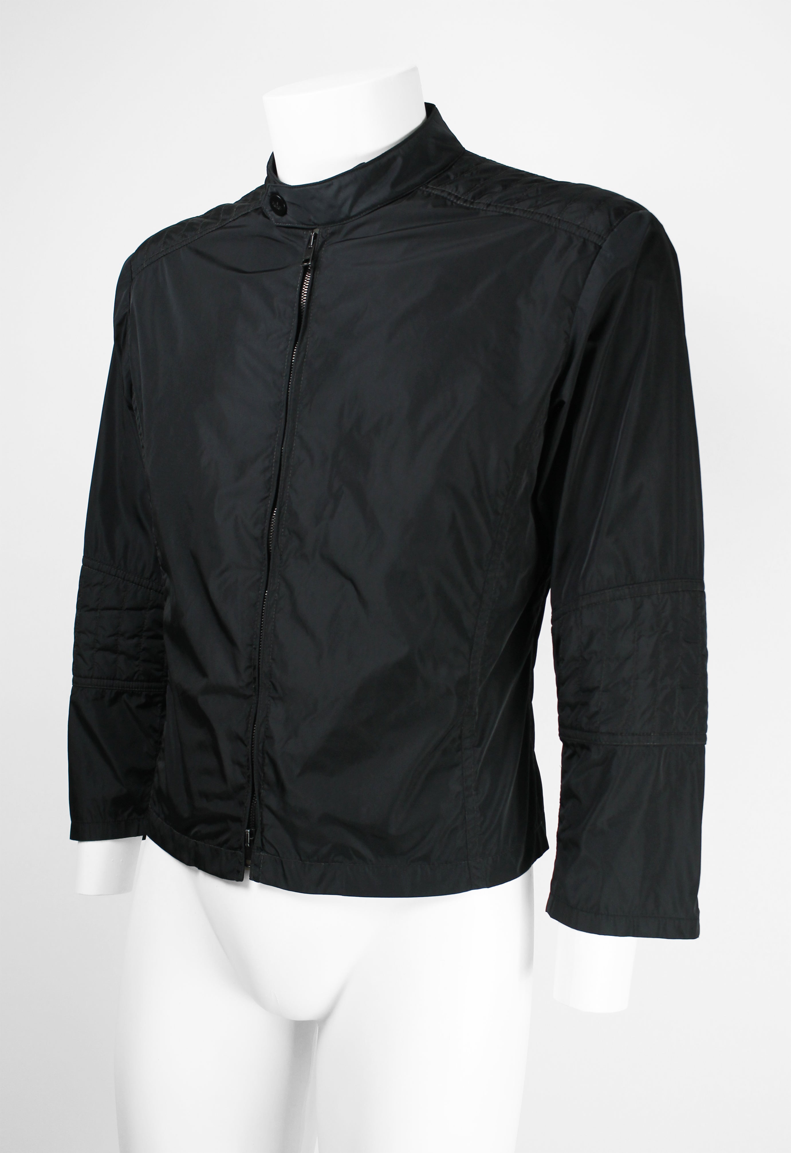 GUCCI TOM FORD SS 1999 BLACK NYLON RACER JACKET