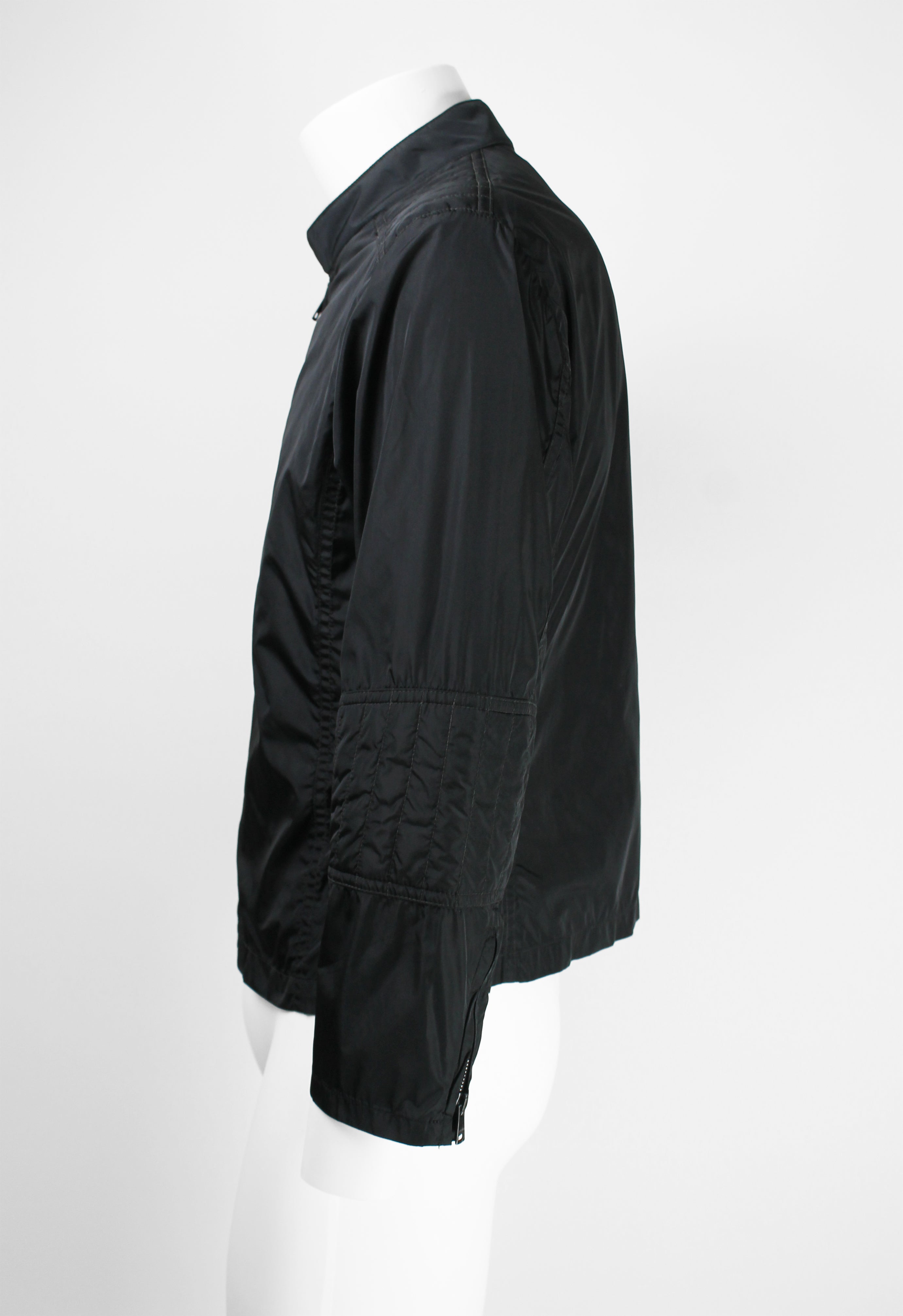 GUCCI TOM FORD SS 1999 BLACK NYLON RACER JACKET