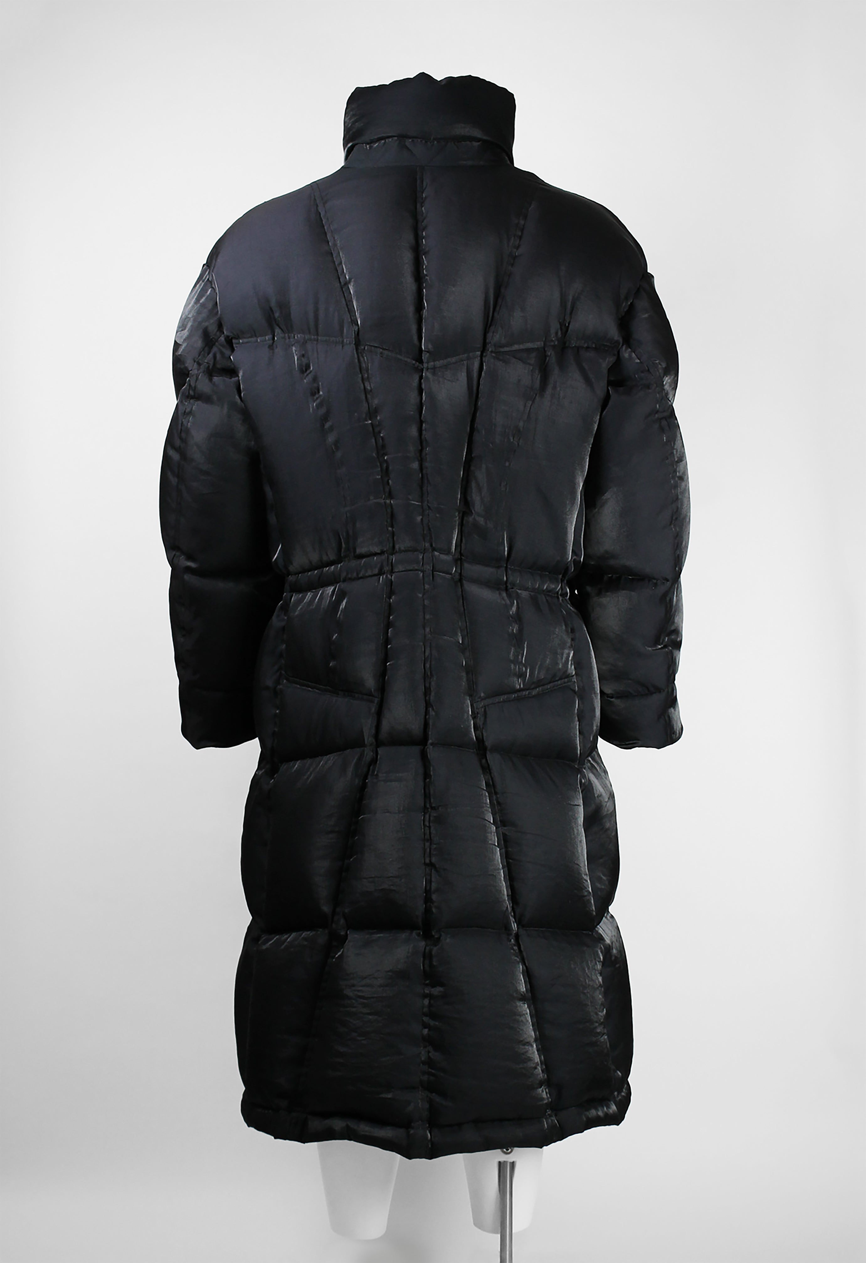 ISSEY MIYAKE MEN FW 1996 LONG METALLIC DOWN COAT