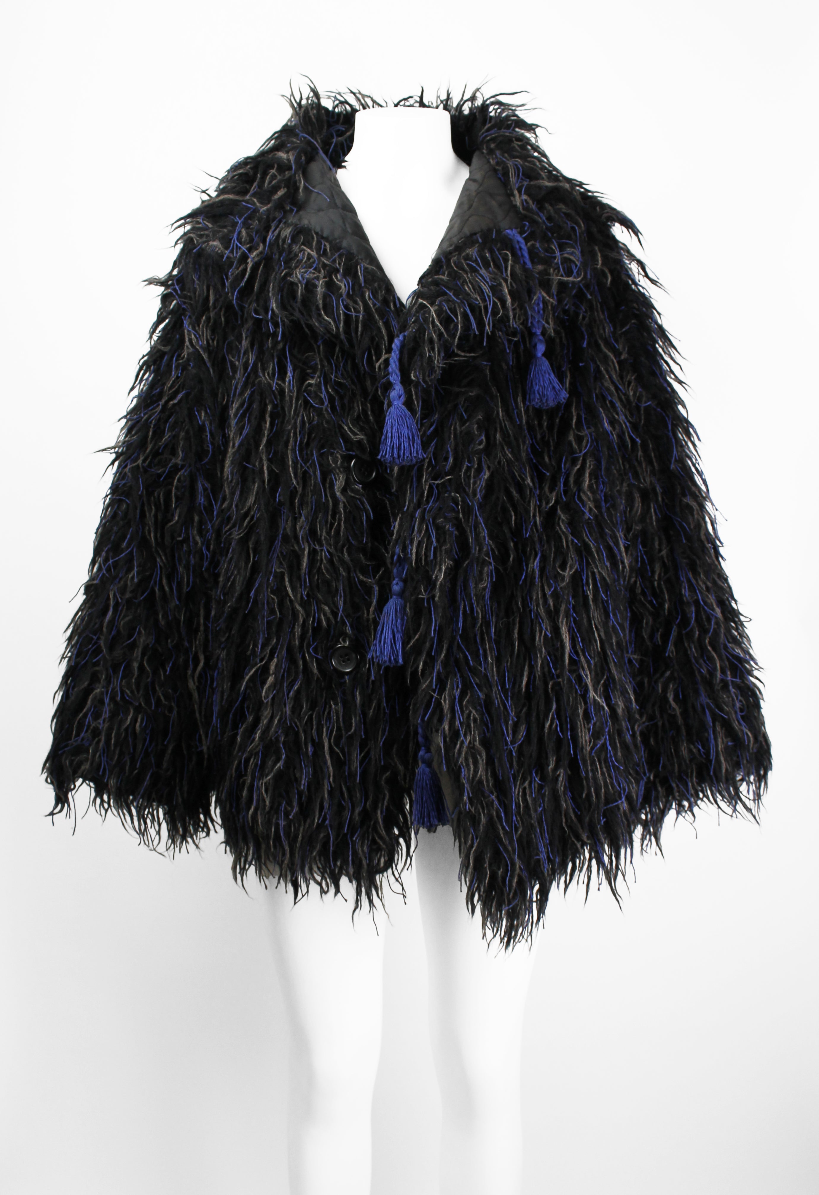ISSEY MIYAKE FW 1985 EXTREME FRINGE JACKET