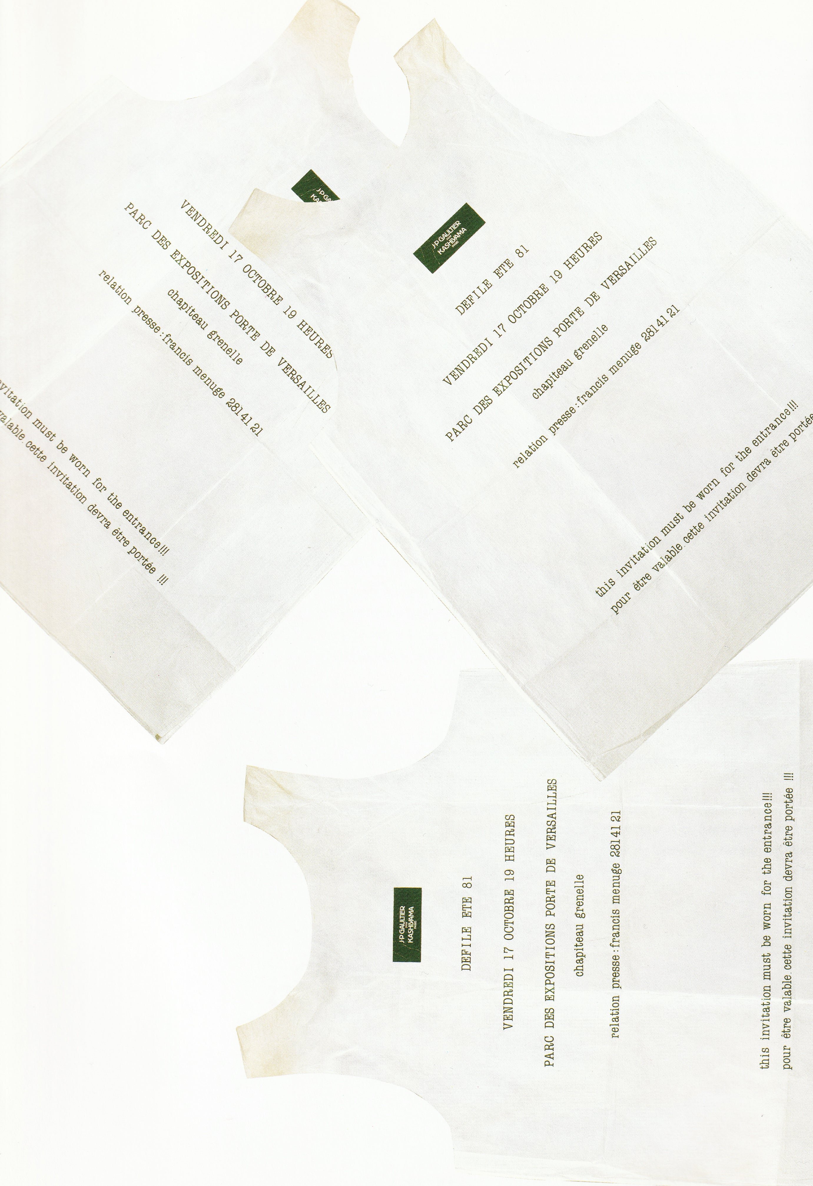 LE MONDE DE JEAN PAUL GAULTIER 2000