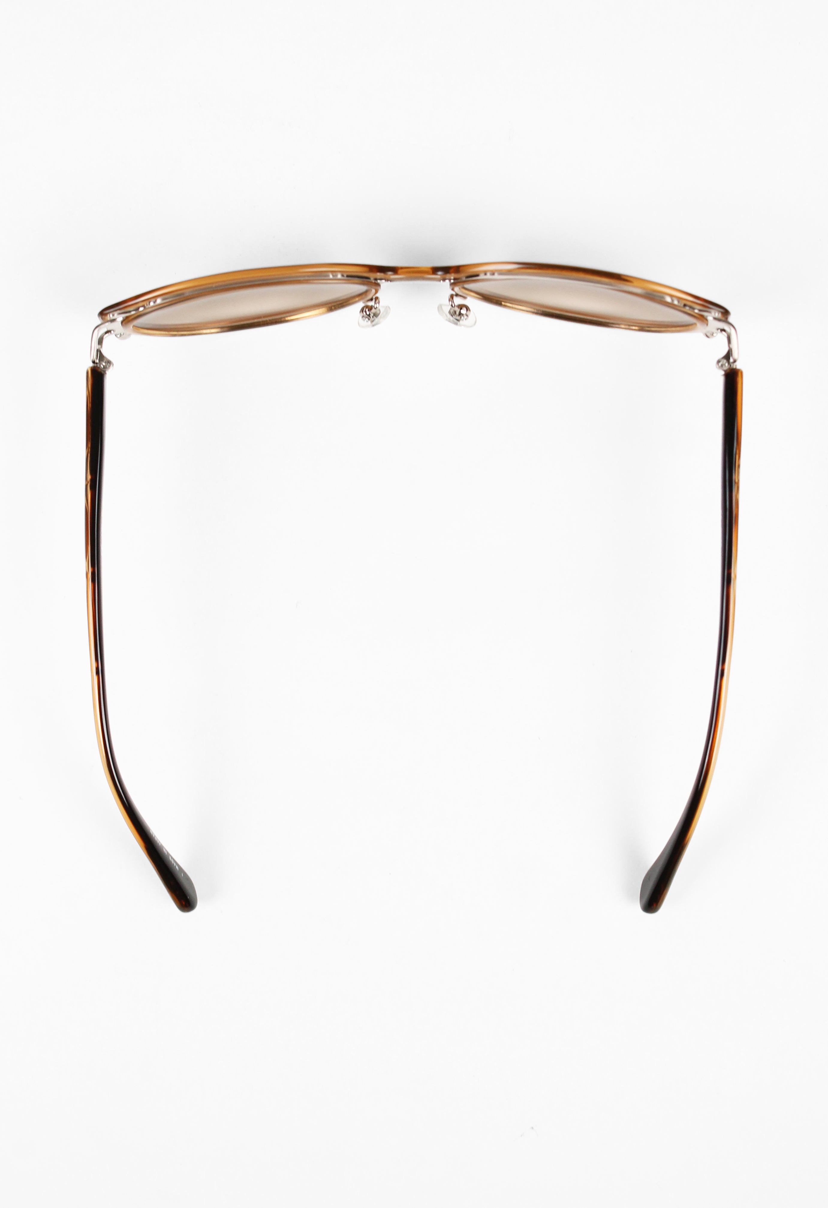 JEAN PAUL GAULTIER 1990'S CARAMEL SKELETON SUNGLASSES