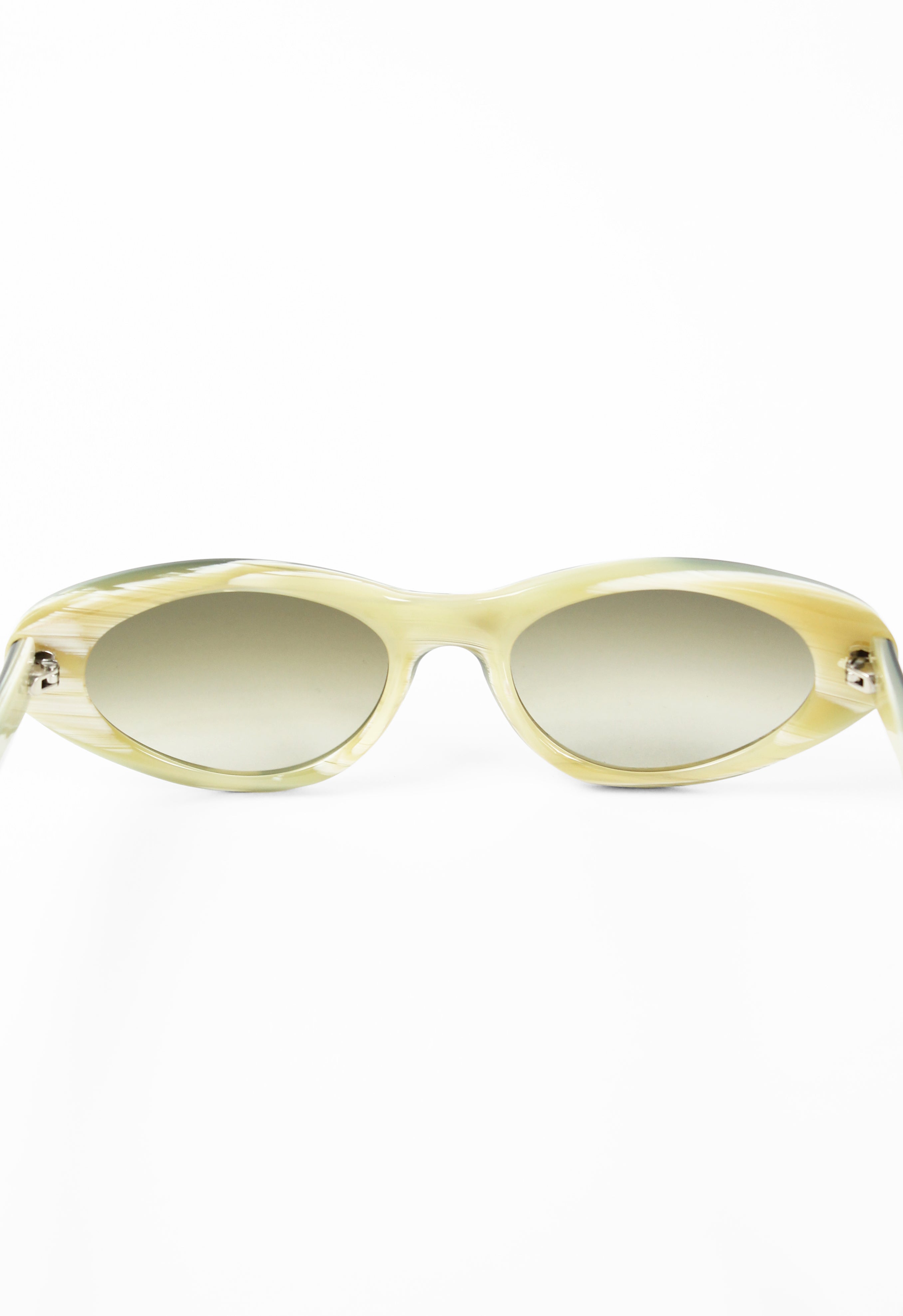 PRADA SS 2001 HORN-EFFECT CAT EYE SUNGLASSES
