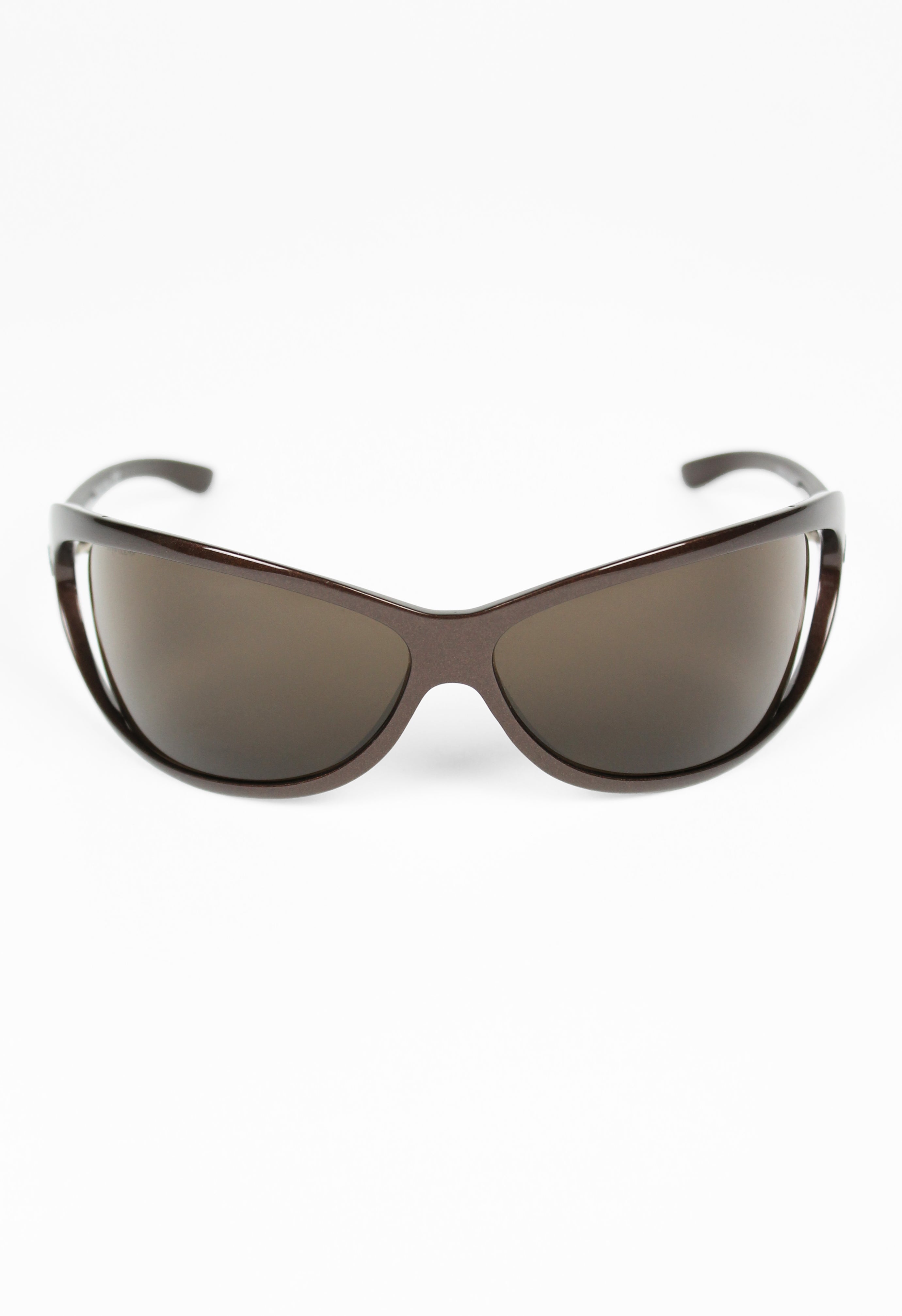 PRADA FW 2004 METALLIC EXTREME WRAPAROUND SUNGLASSES
