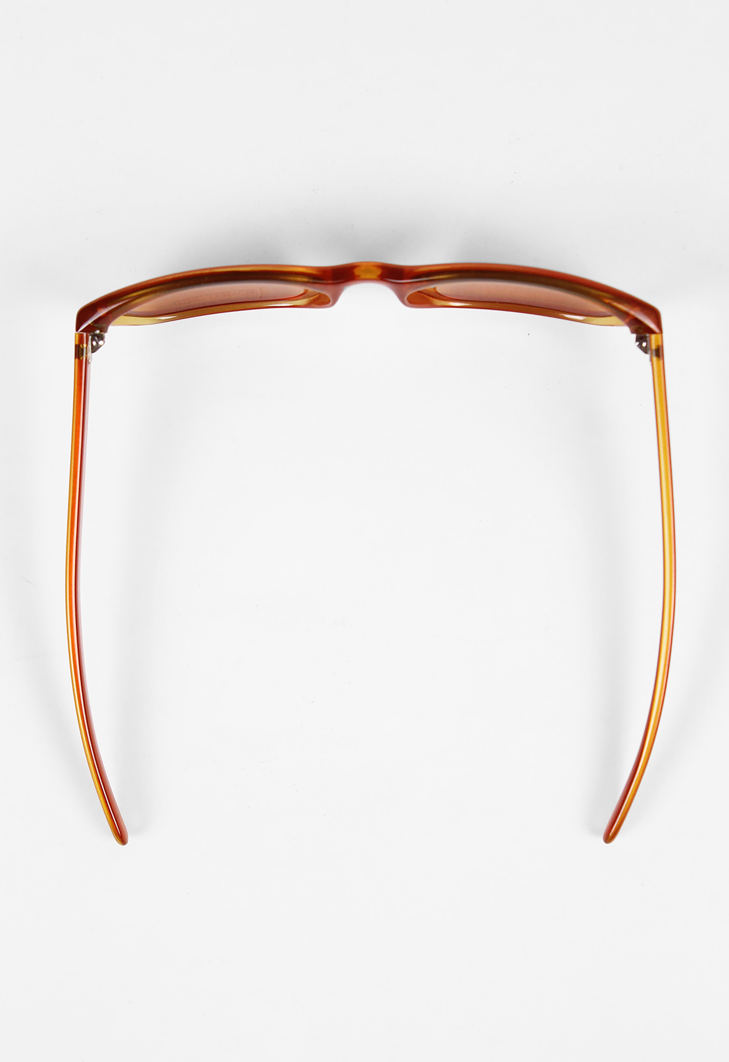 ROMEO GIGLI 1990'S METALLIC ORANGE SUNGLASSES