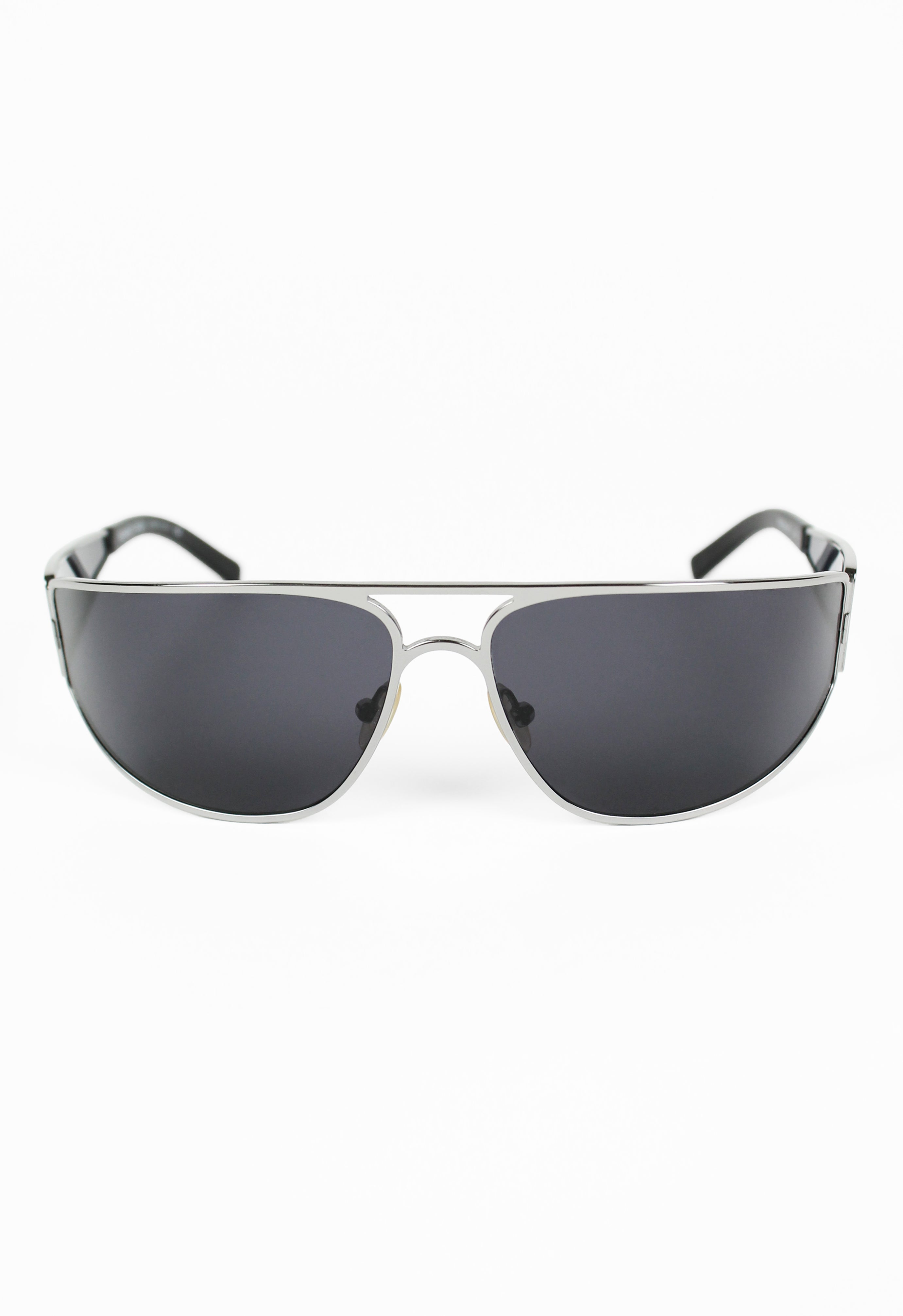 ROMEO GIGLI 1990'S EXTENDED LENS AVIATOR SUNGLASSES
