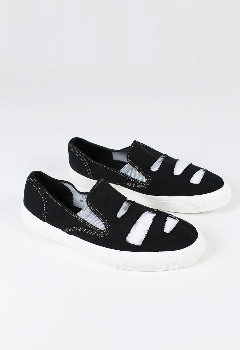 COMME DES GARCONS HOMME PLUS FW 2014 CUT OUT SLIP-ON