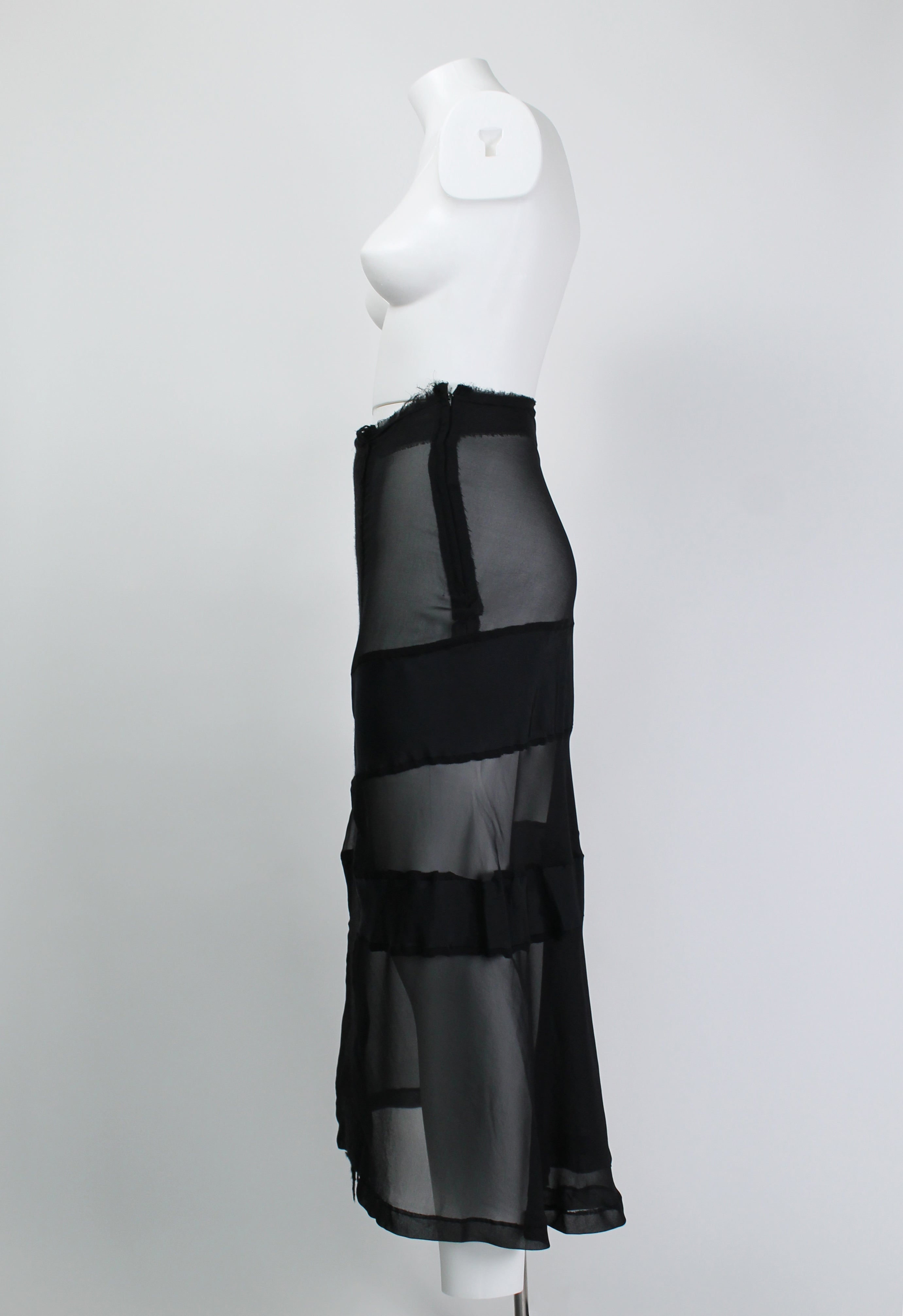 Comme Des Garçons FW 1993 sheer skirt