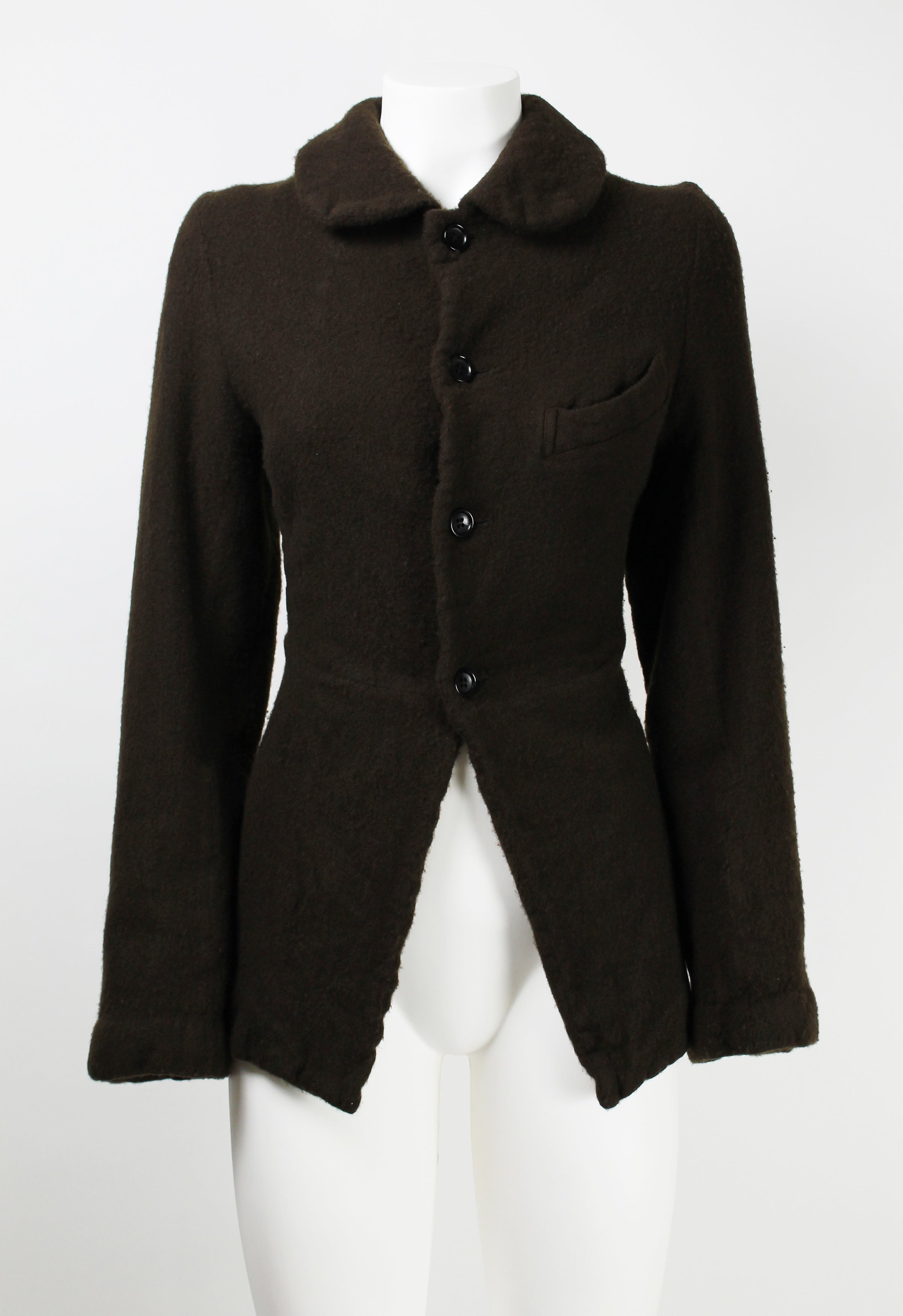 Comme des Garcons FW 2007 wool reconstructed jacket