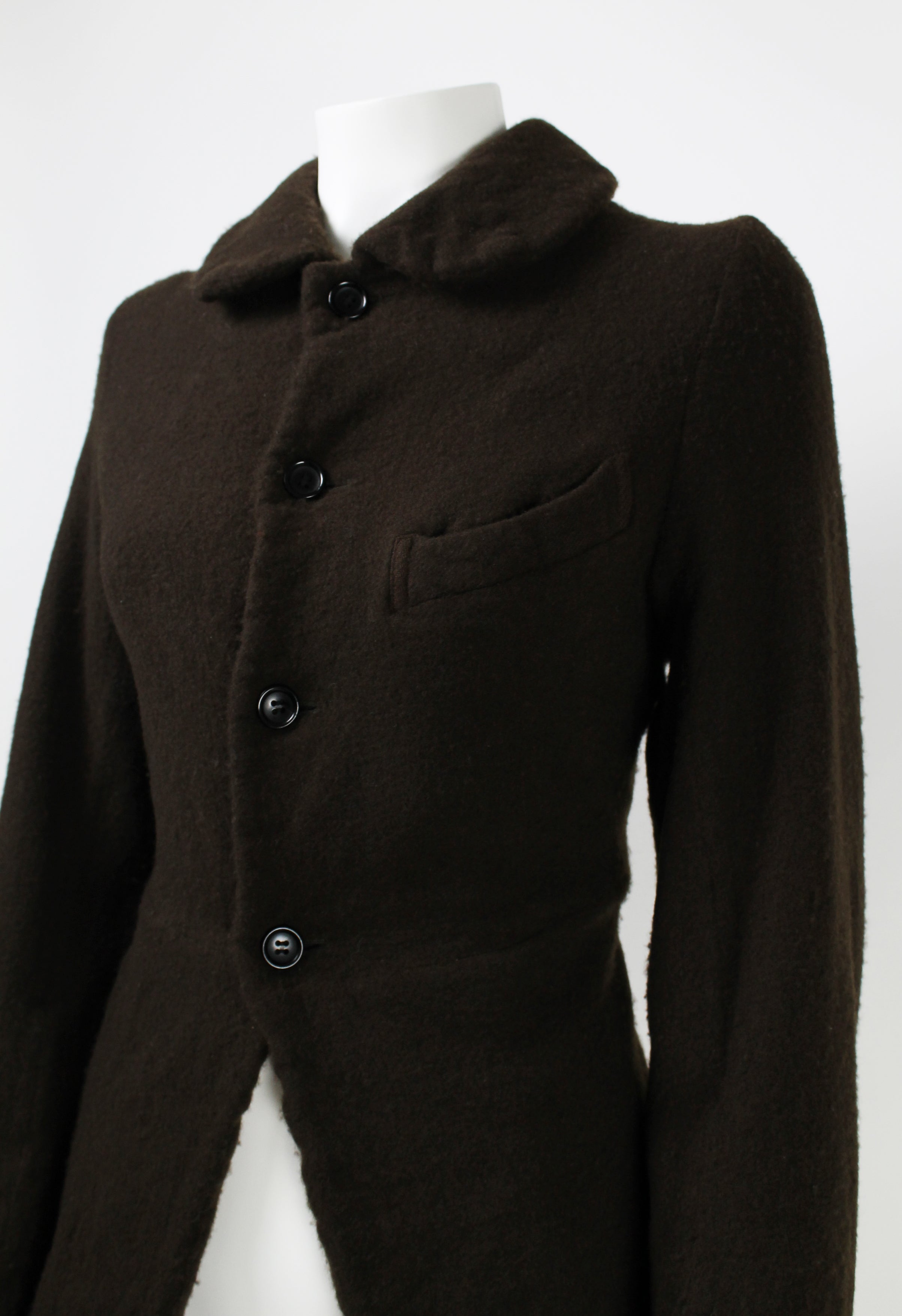 Comme des Garcons FW 2007 wool reconstructed jacket