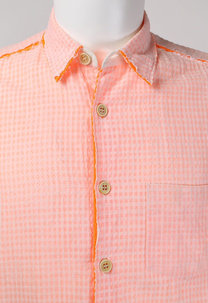 Orange comme discount de garcon shirt