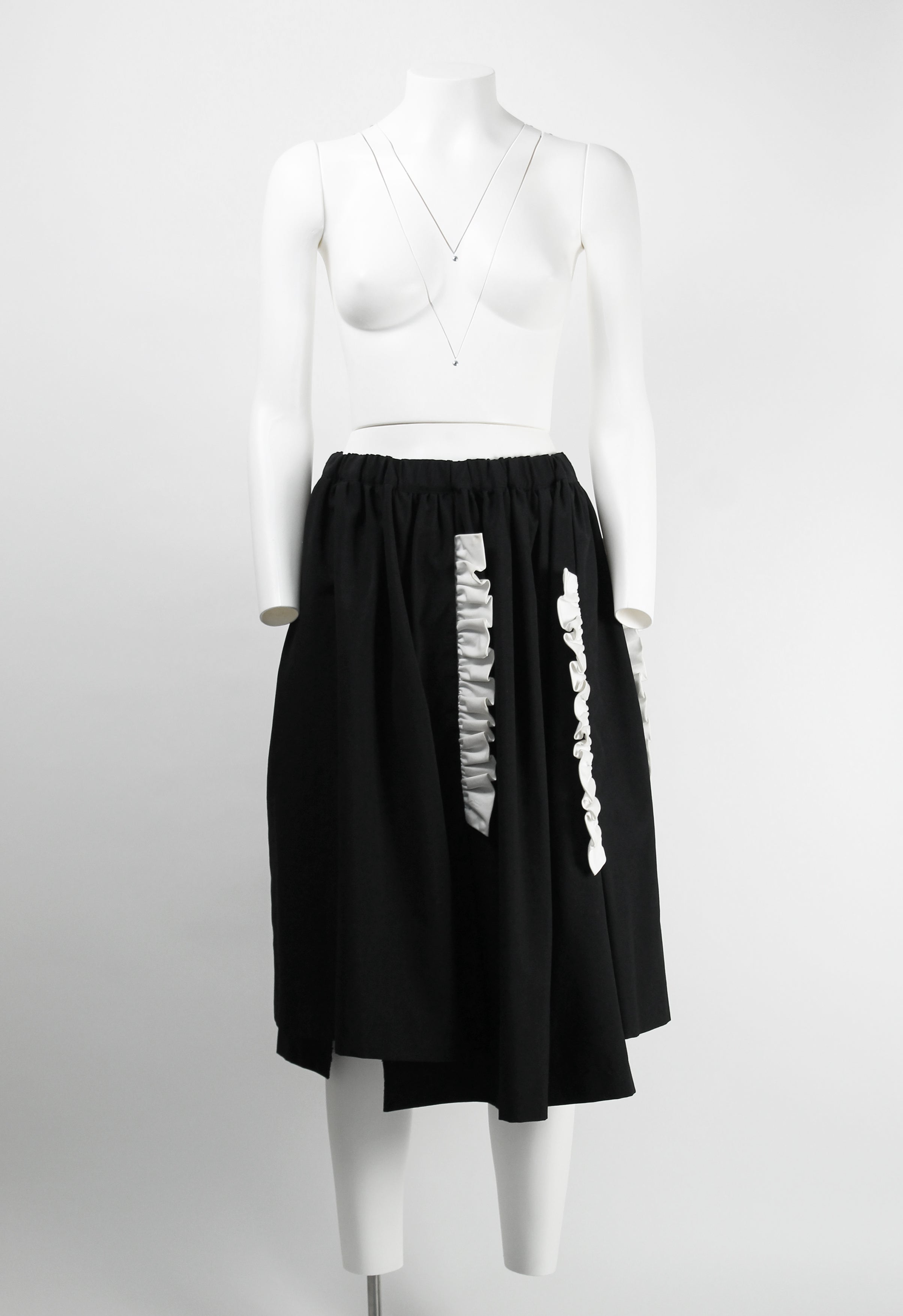 COMME DES GARCONS SS 2017 FRILL SKIRT