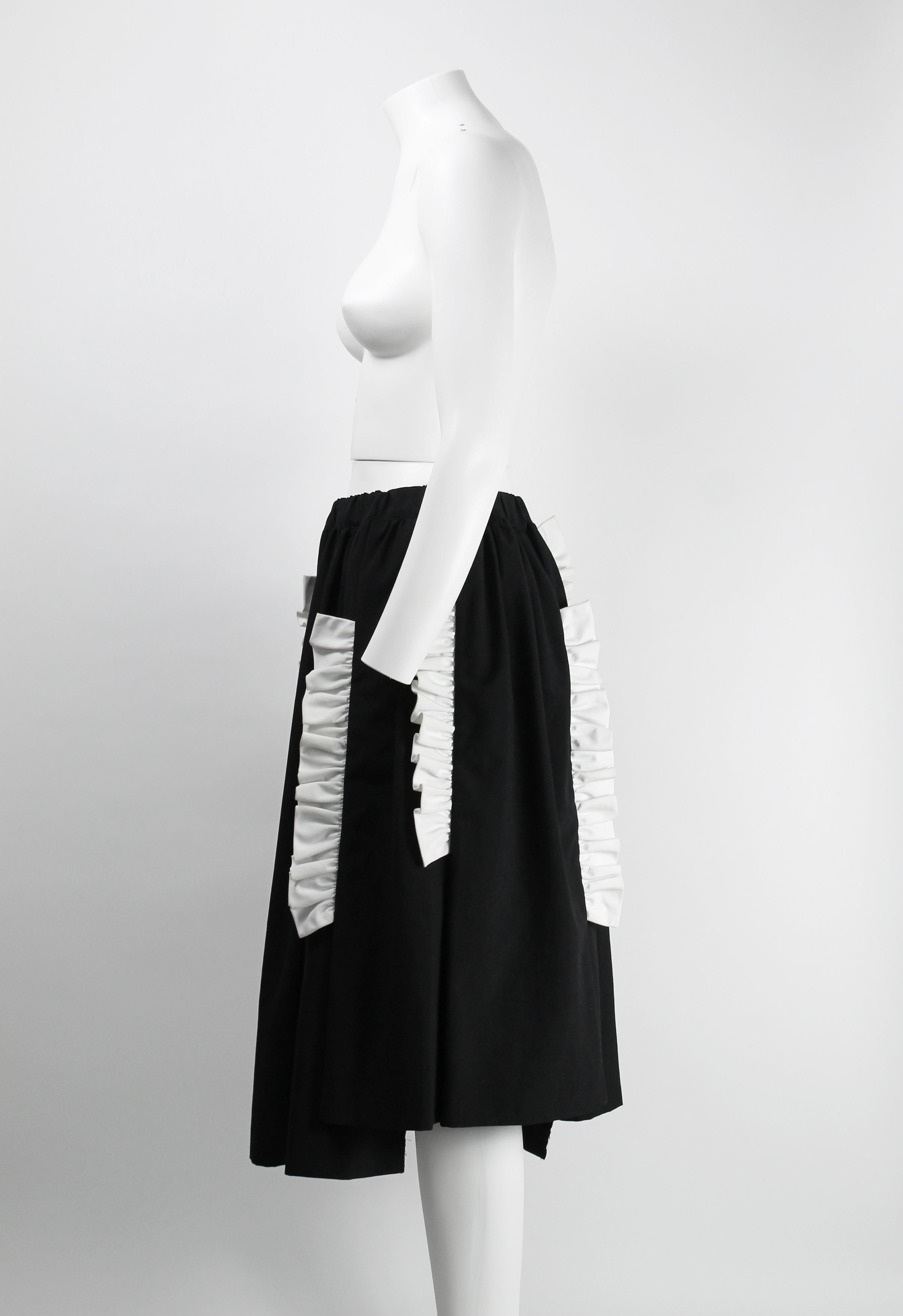 COMME DES GARCONS SS 2017 FRILL SKIRT