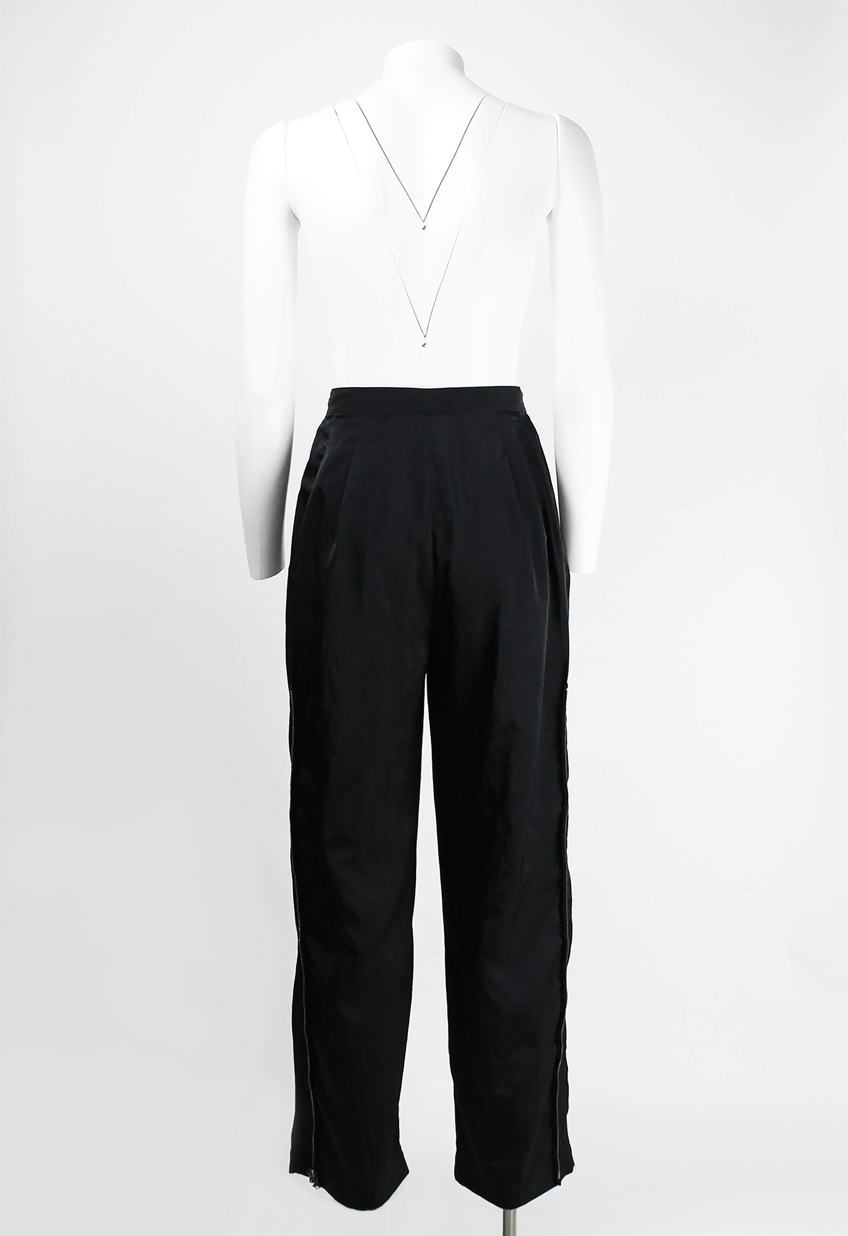 ISSEY MIYAKE FW 1984 TRANSFORMABLE ZIP TROUSERS