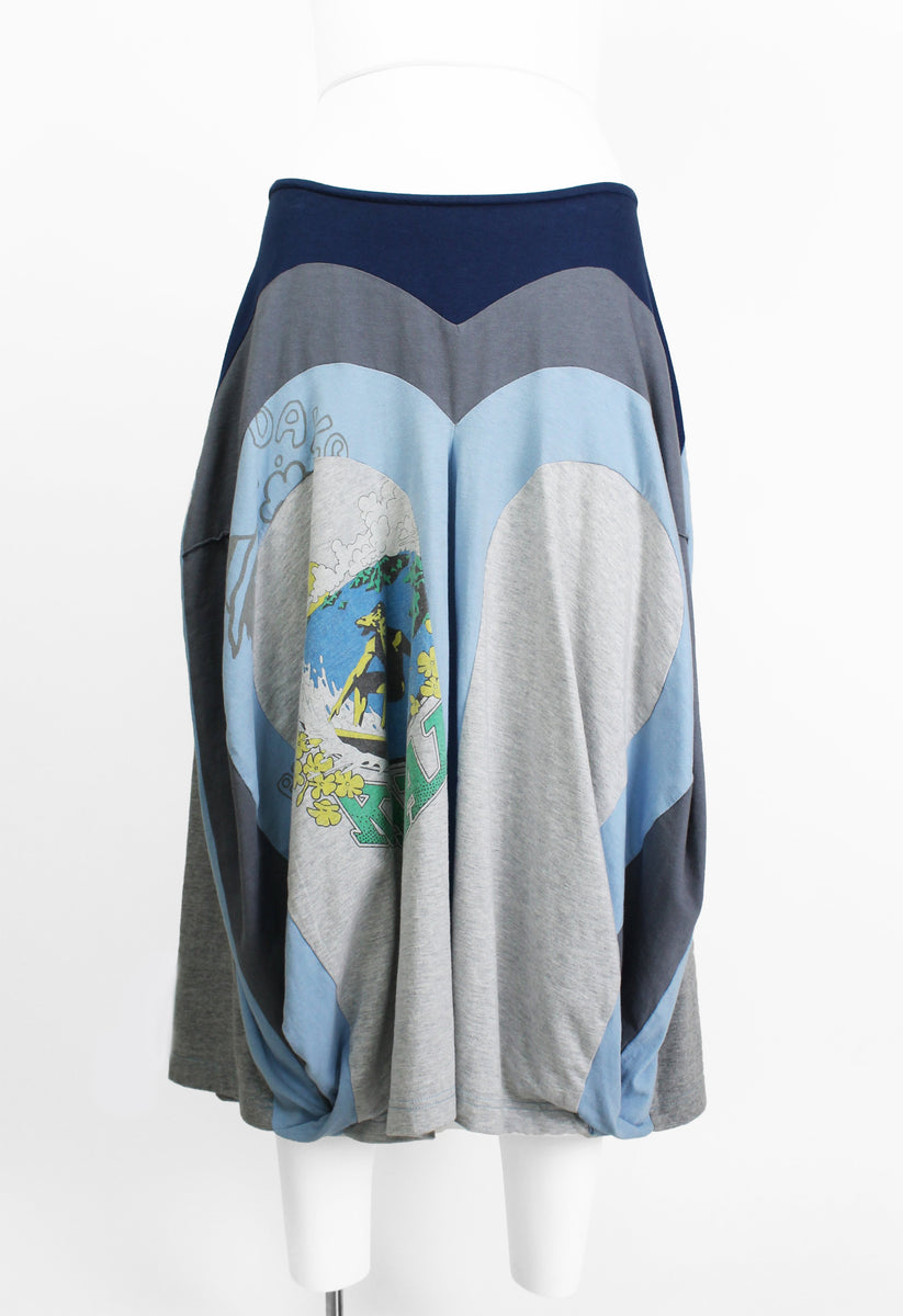 【JUNYA WATANABE】2006年オリーブ解体レース変形 フレアスカート Junya Watanabe Comme des Garçons F/W 2006 Distressed