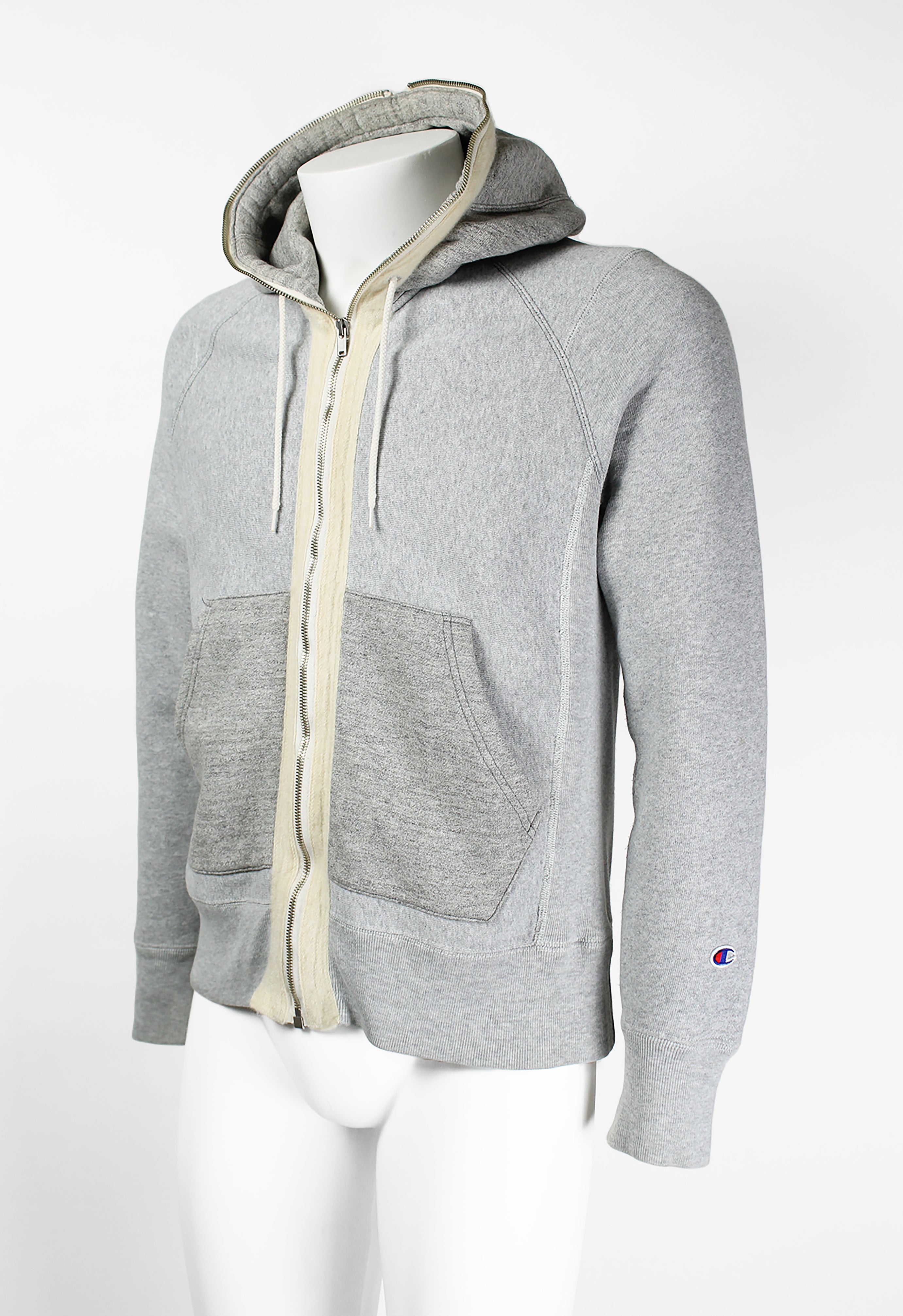 JUNYA WATANABE MAN 2011 RECONSTRUCTED FULL ZIP HOODIE