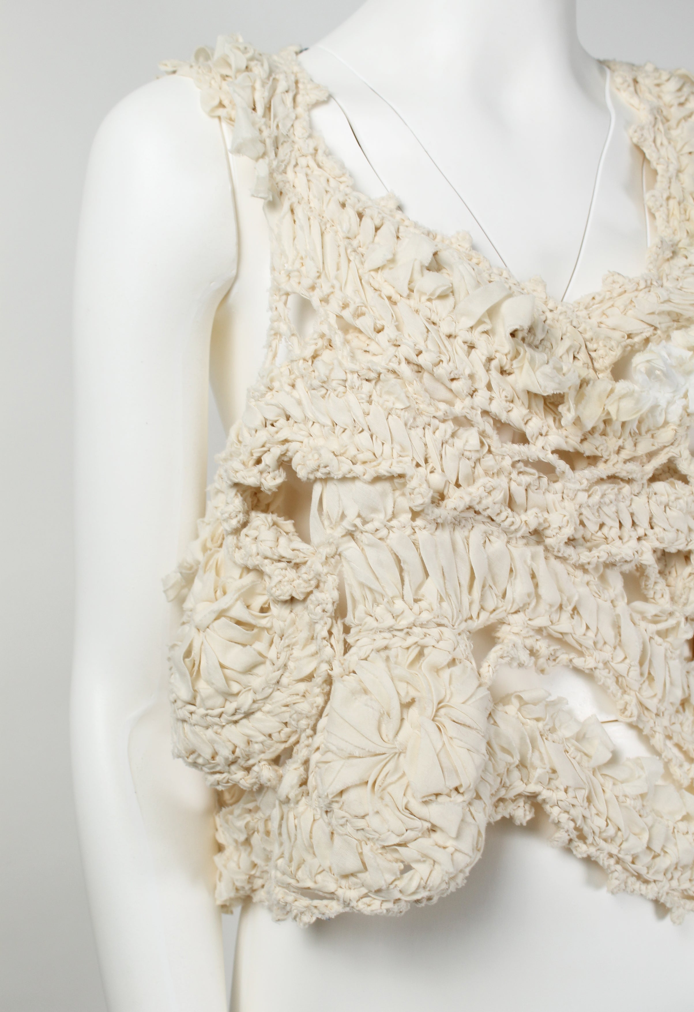 JUNYA WATANABE SS 2005 BRAIDED VEST
