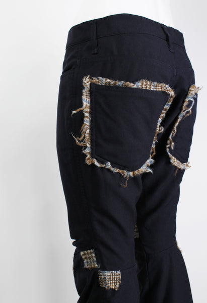 Christopher Nemeth patchwork trousers