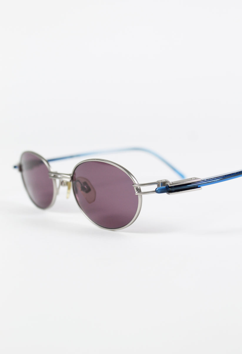 Yohji Yamamoto Purple Acetate Glasses (Frames) main image 0