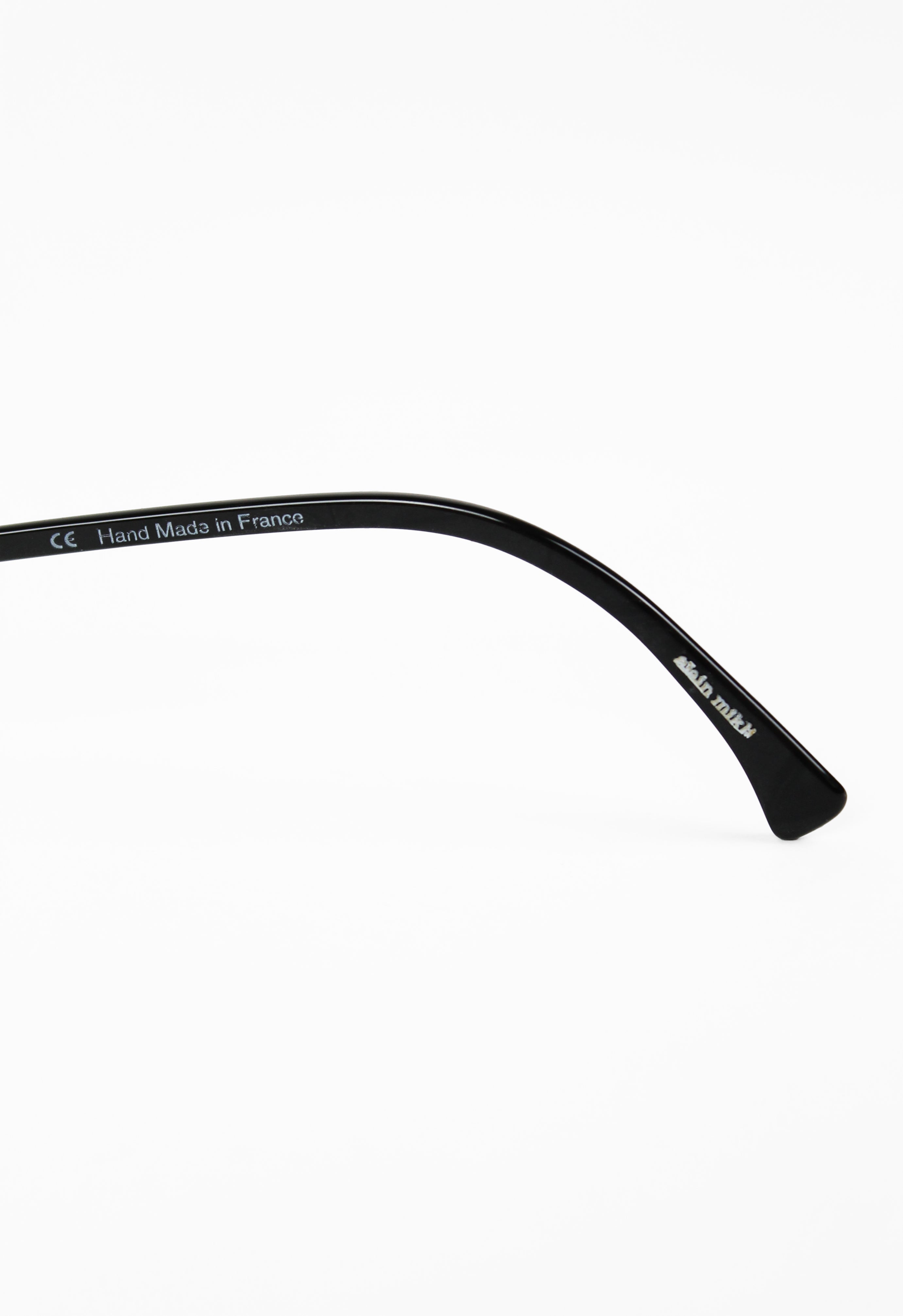 ALAIN MIKLI 1990'S ANGULAR LAYERED GOGGLE SUNGLASSES
