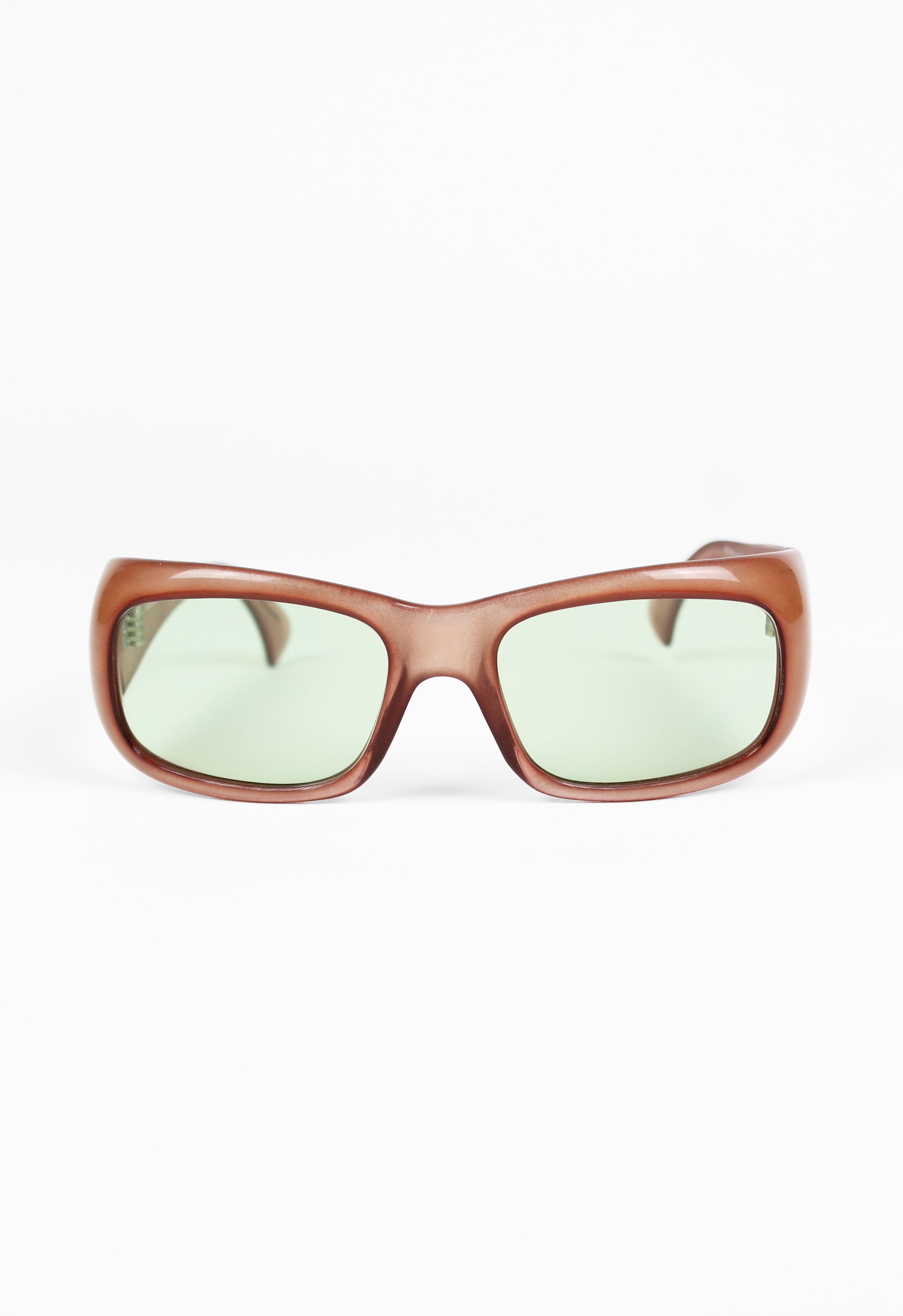 ALAIN MIKLI 1990'S BOLD OVERSIZED SUNGLASSES