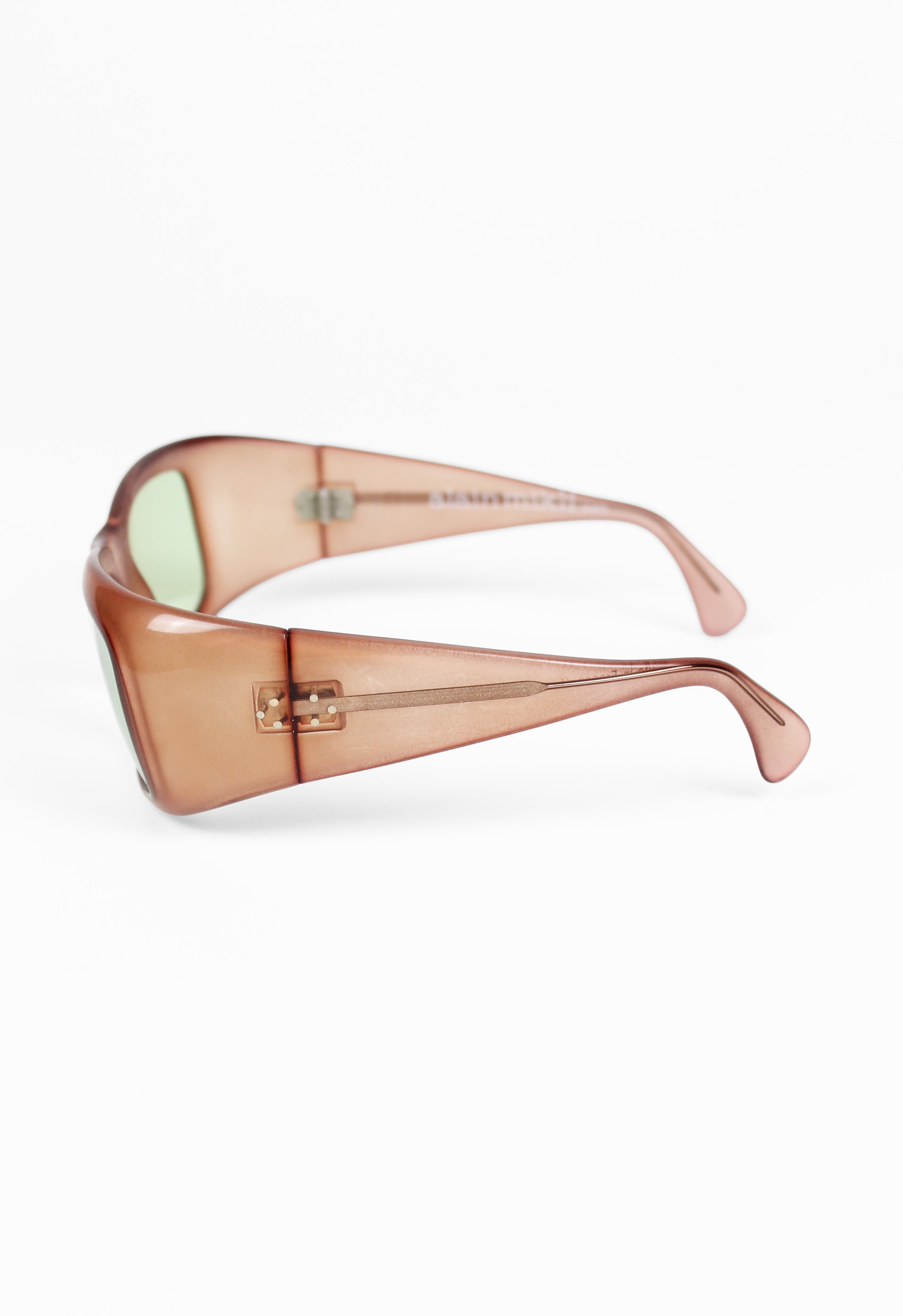 ALAIN MIKLI 1990'S BOLD OVERSIZED SUNGLASSES
