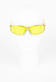 ALAIN MIKLI YELLOW 3RD VISION SUNGLASSES