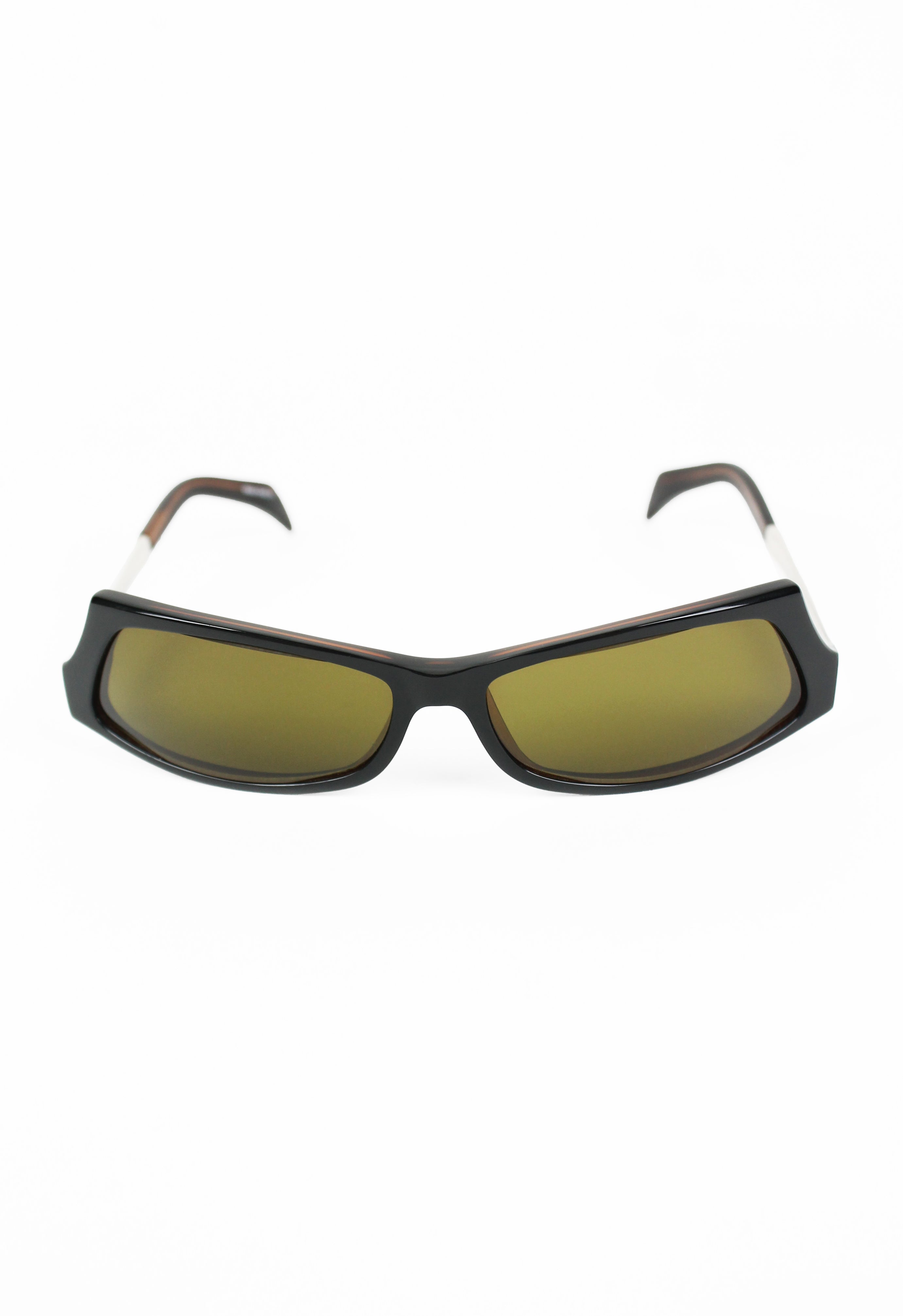 ALAIN MIKLI ANGULAR CURVED SUNGLASSES