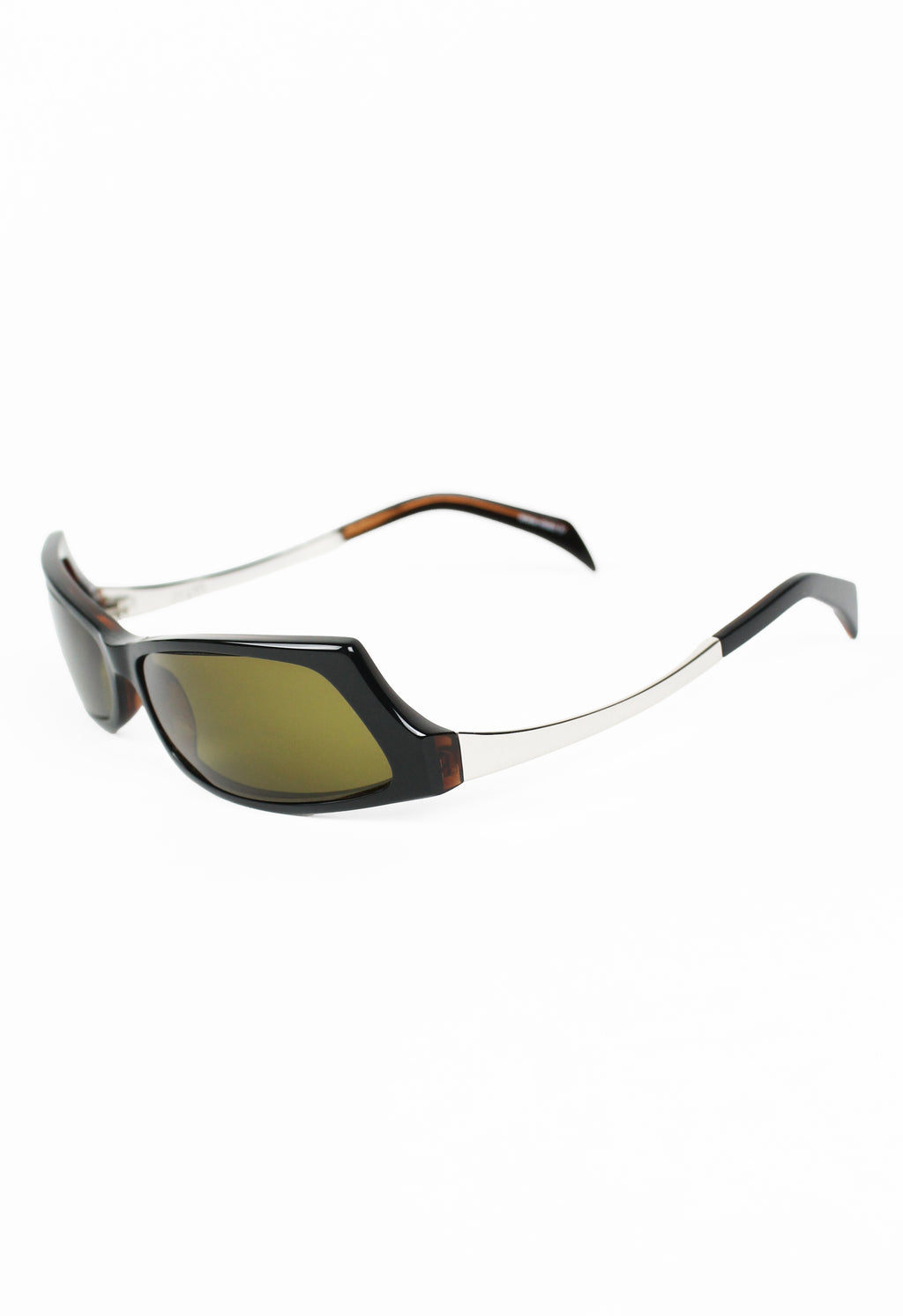 ALAIN MIKLI ANGULAR CURVED SUNGLASSES
