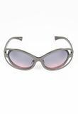 ALAIN MIKLI FUTURISTIC LAYERED SUNGLASSES