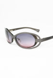 ALAIN MIKLI FUTURISTIC LAYERED SUNGLASSES