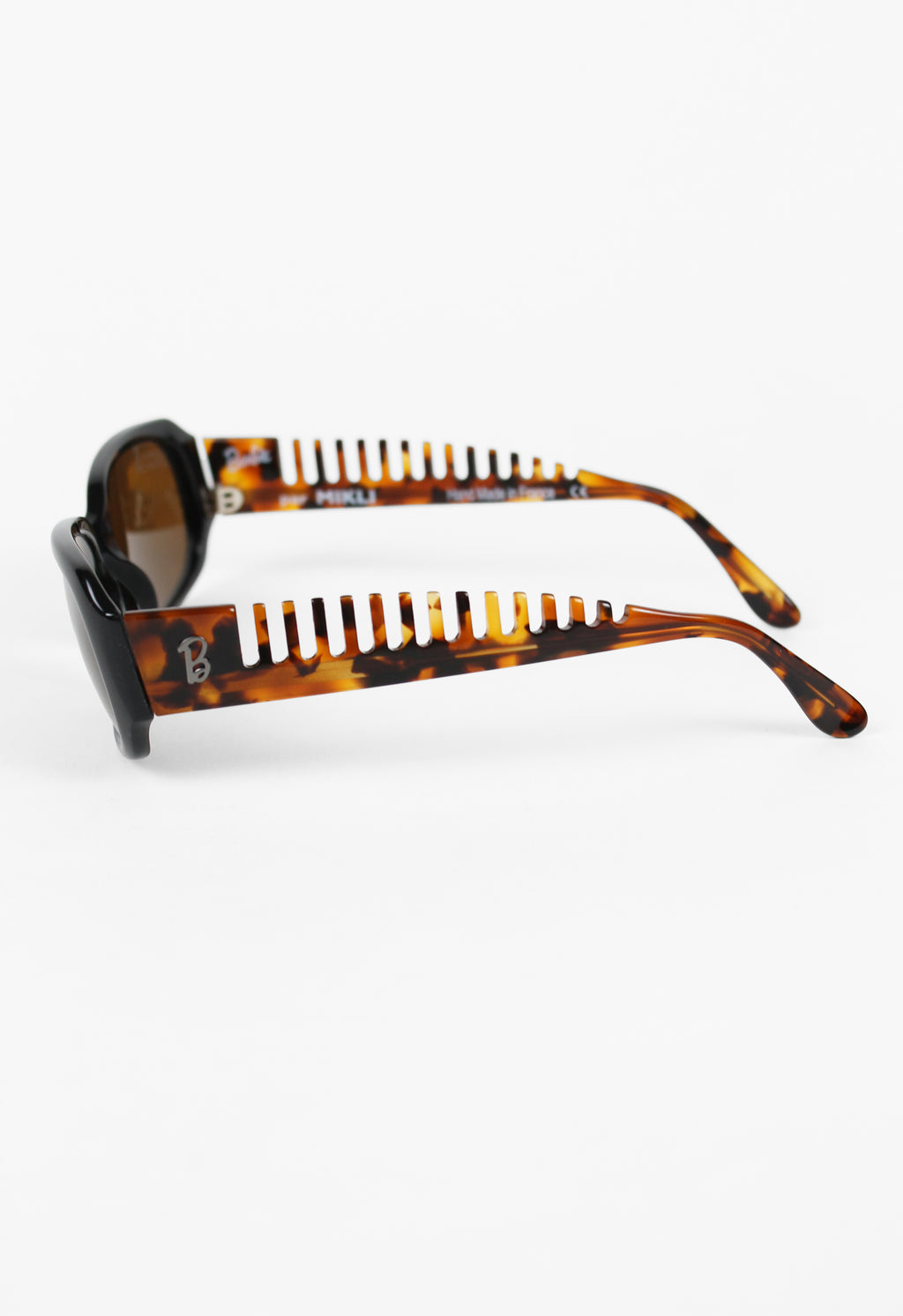 ALAIN MIKLI X BARBIE 1999 TORTOISESHELL COMB SUNGLASSES