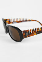 ALAIN MIKLI X BARBIE 1999 TORTOISESHELL COMB SUNGLASSES