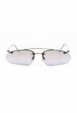 ALEXANDER MCQUEEN FW 2000 EXTREME CURVED AVIATOR SUNGLASSES