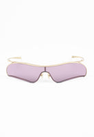 ALEXANDER MCQUEEN 2000'S EXTREME CURVED WRAPAROUND SUNGLASSES