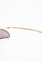 ALEXANDER MCQUEEN 2000'S EXTREME CURVED WRAPAROUND SUNGLASSES