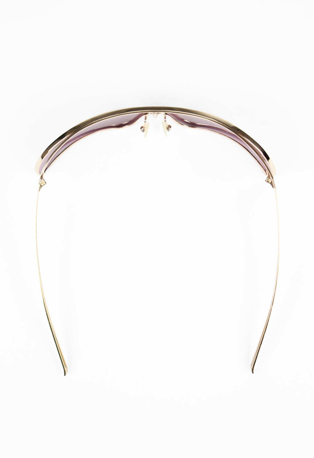 ALEXANDER MCQUEEN 2000'S EXTREME CURVED WRAPAROUND SUNGLASSES