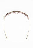 ALEXANDER MCQUEEN 2000'S EXTREME CURVED WRAPAROUND SUNGLASSES