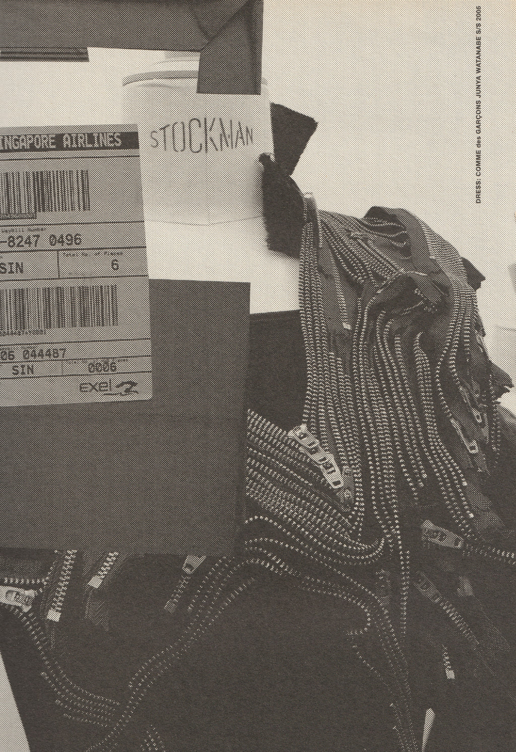 COMME DES GARCONS WERK 11 GUERRILLAZINE BASTARDIZED 2005