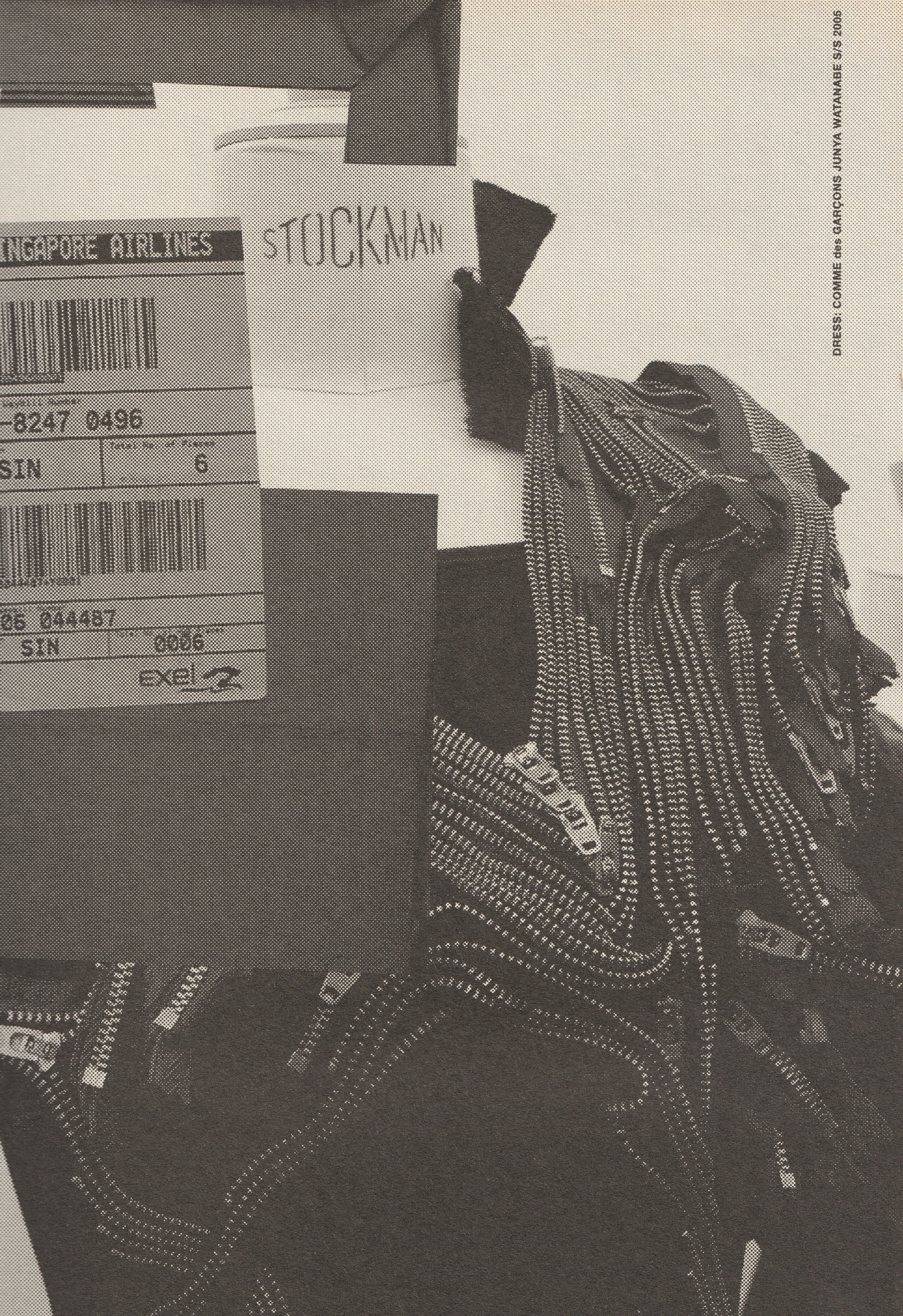 COMME DES GARCONS WERK 11 GUERRILLAZINE BASTARDIZED 2005