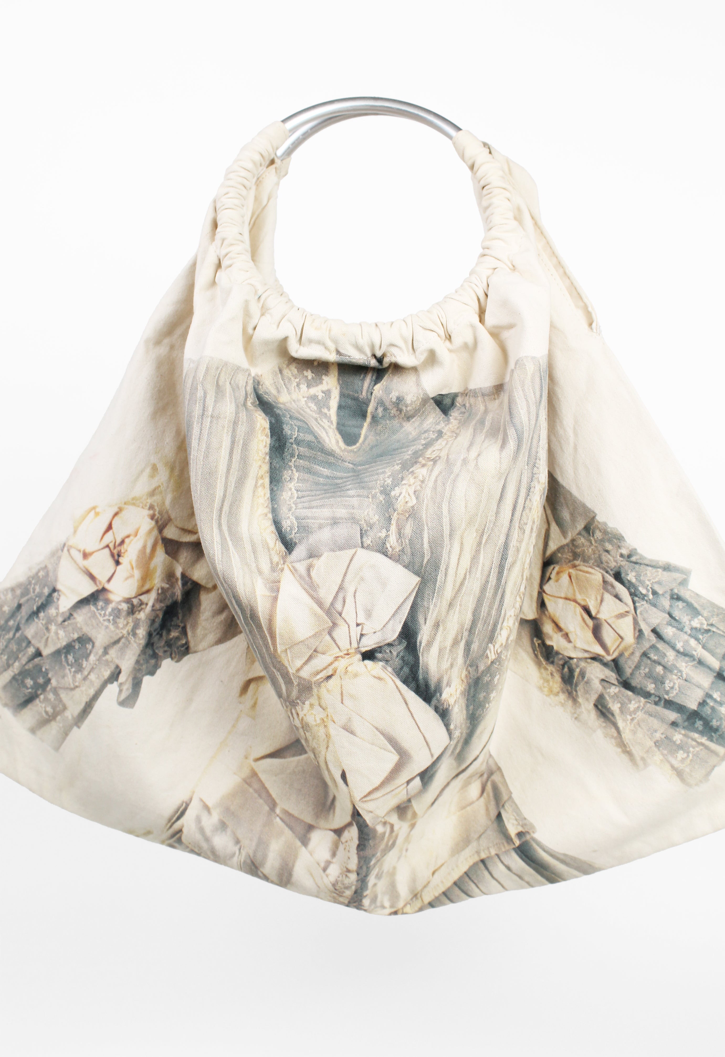 COMME DES GARCONS FW 2005 BROKEN BRIDE TROMPE L'OEIL BAG